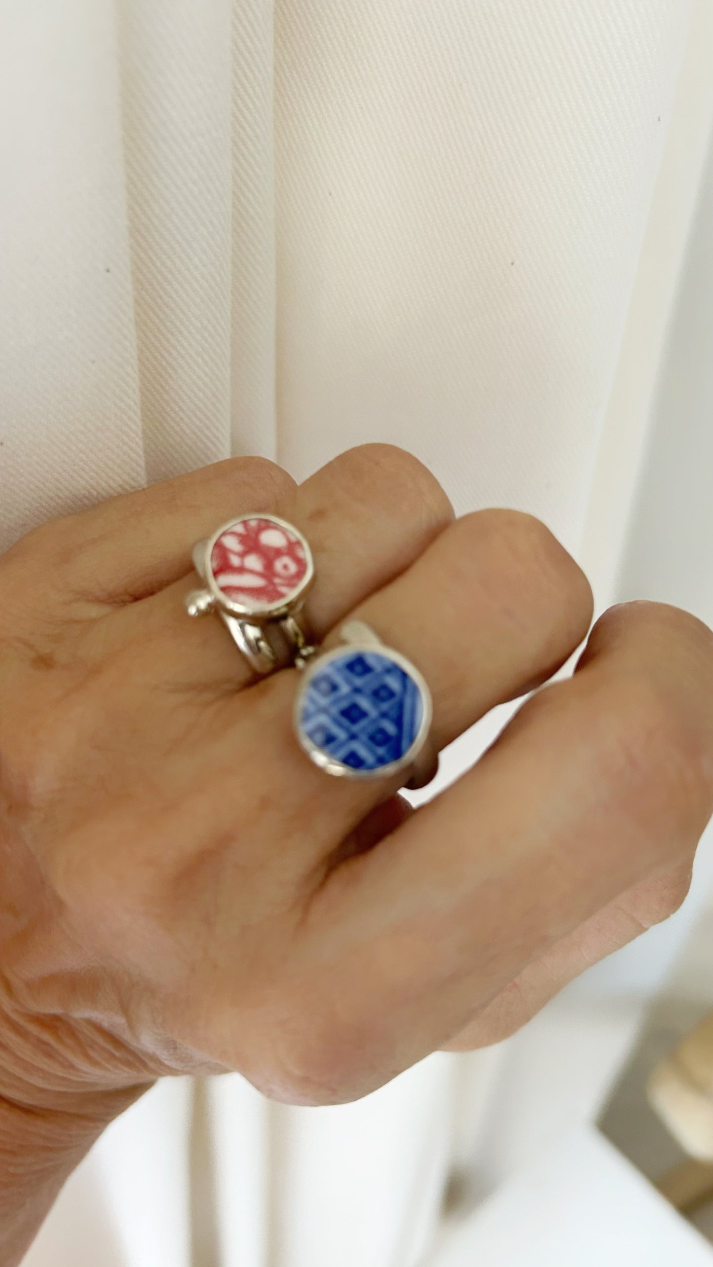 Anillos Inglesa +alpaca