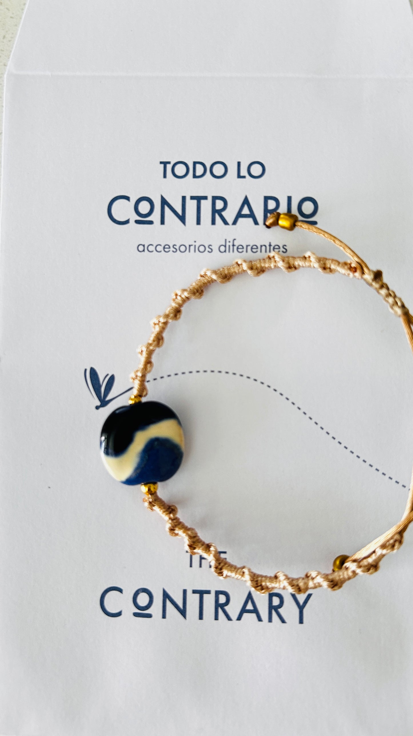 Pulseras cerámicas nudo espiral