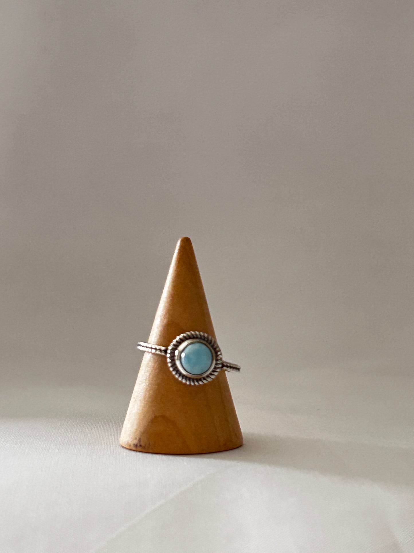 Anillo Larimar mini