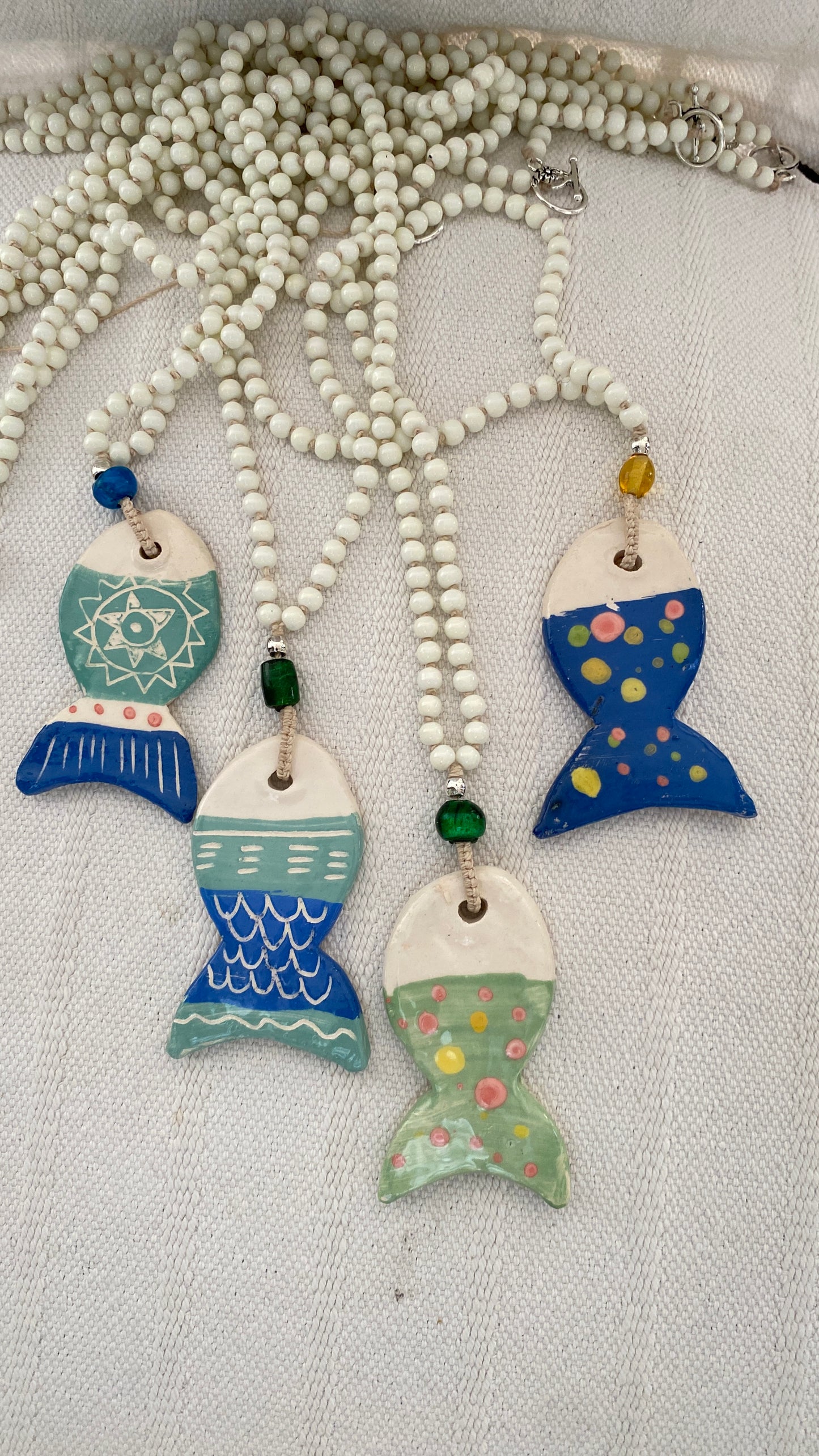 Peces cerámica artesanales