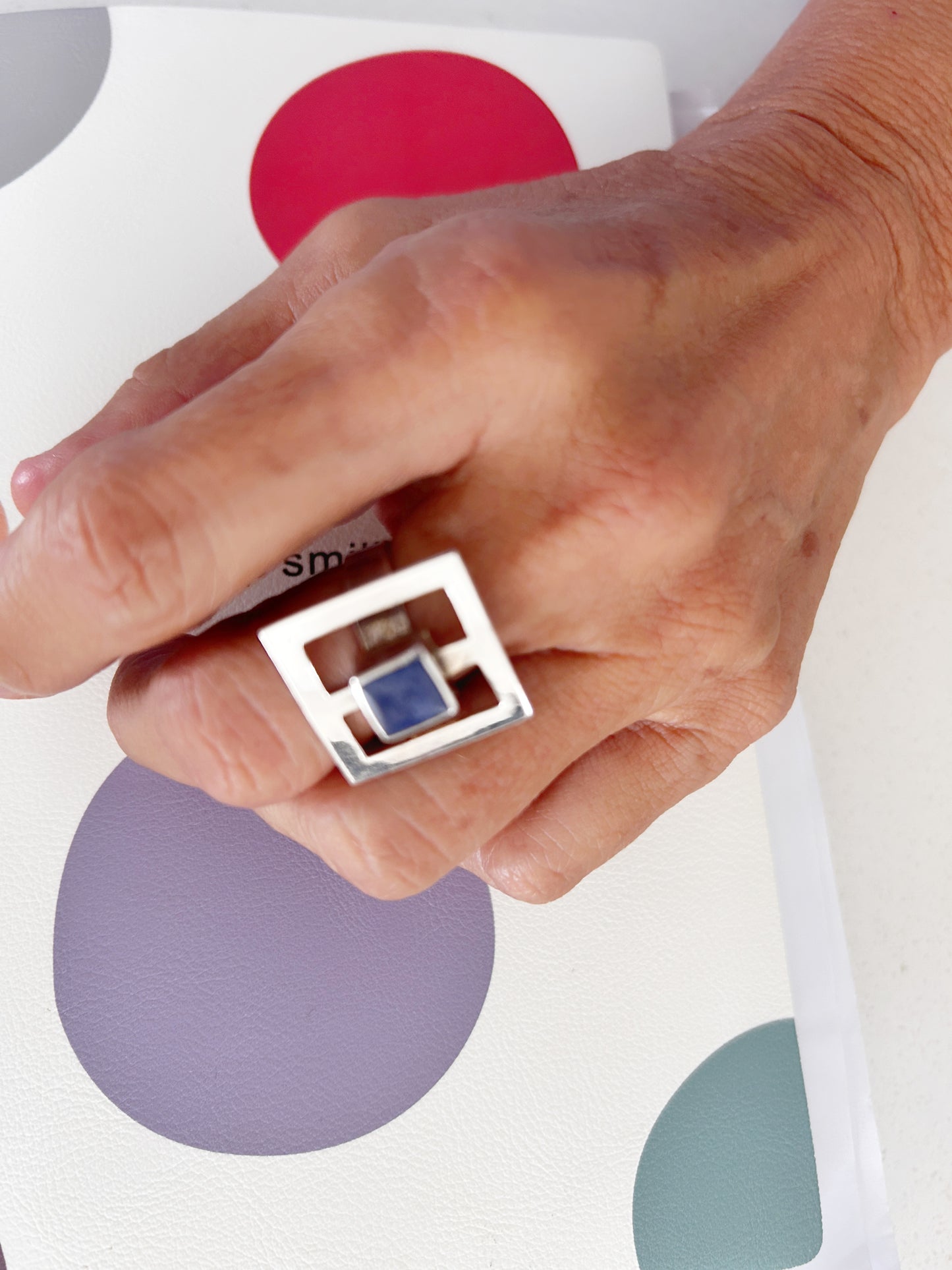 Anillo Doble Cuadrado