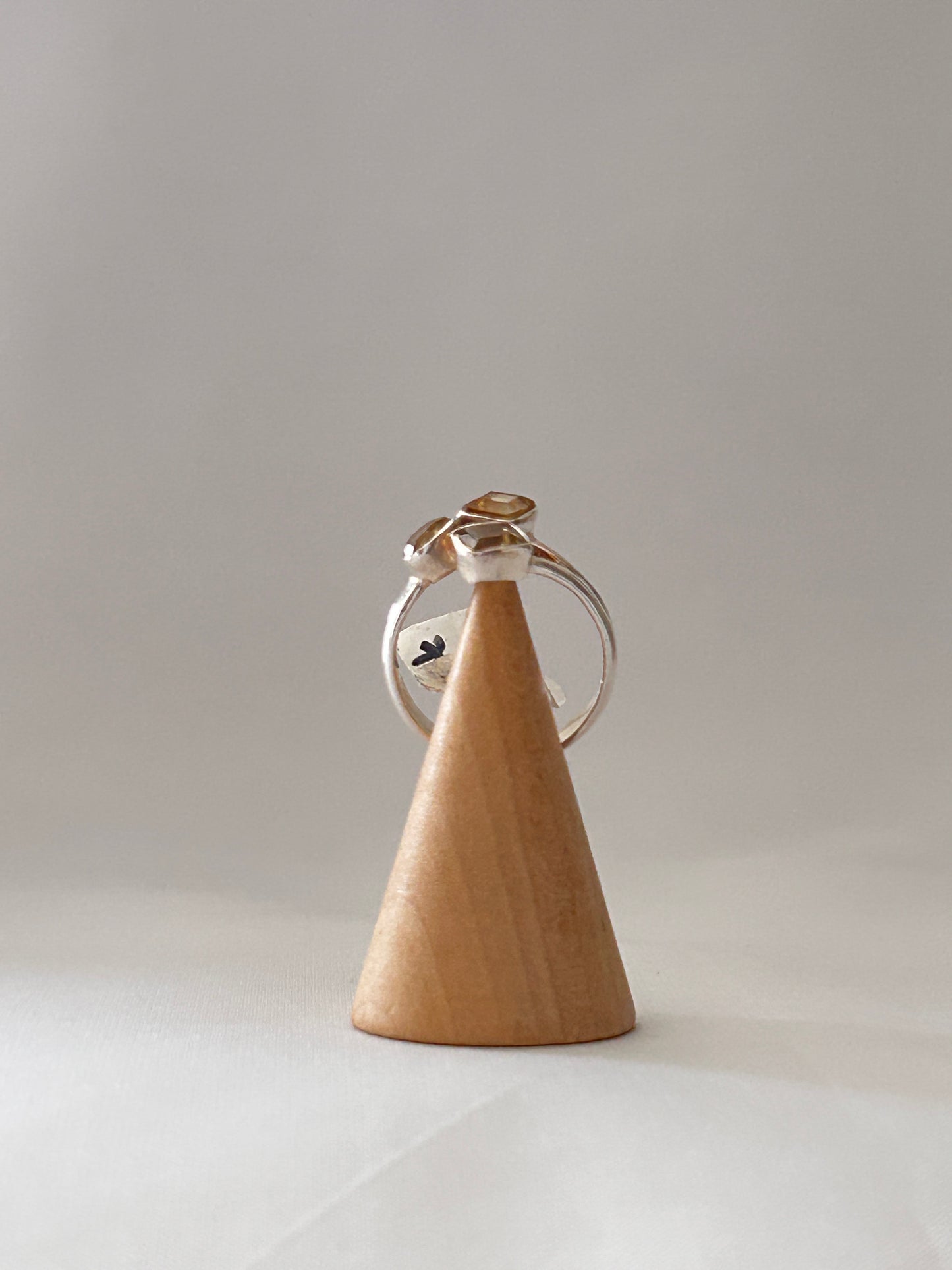 Anillo Triple Citrino