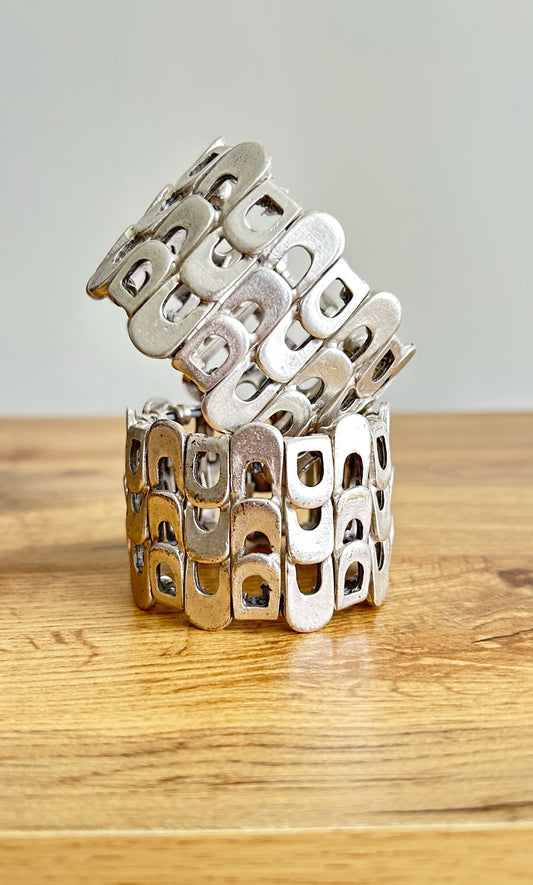 Brazaletes Plateados (Maxi)