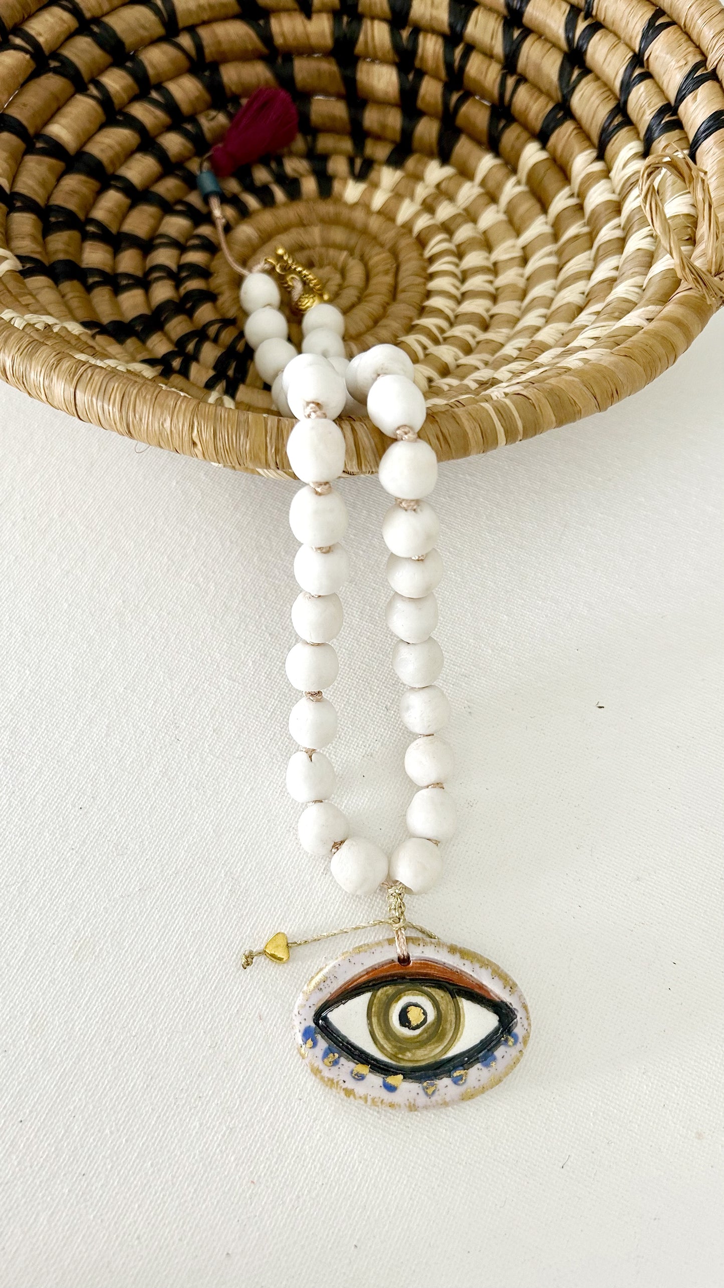 Collar corto Evil Eye