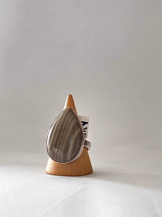 Botswana Agate Maxi Drop Ring