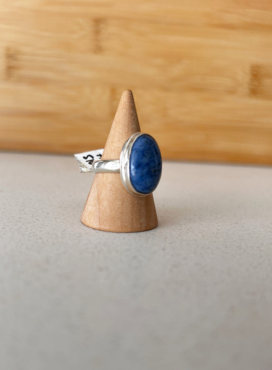 Anillo Oval Sodalita