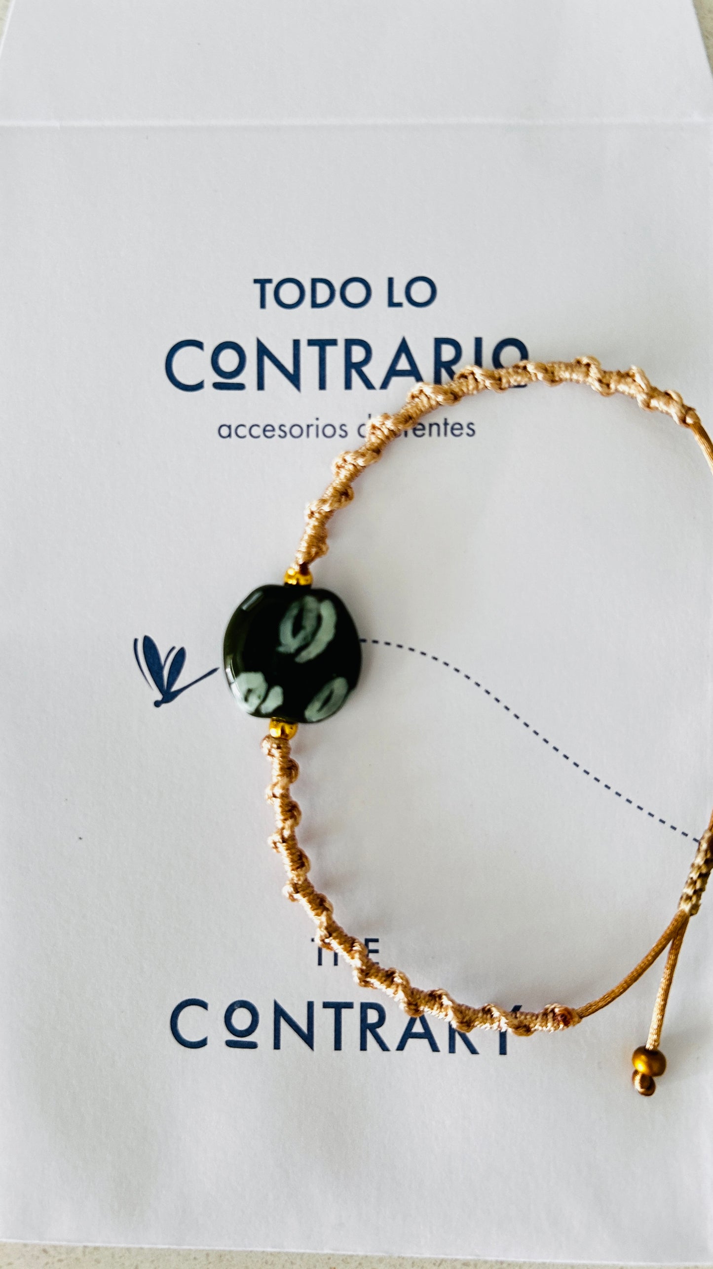 Pulseras cerámicas nudo espiral