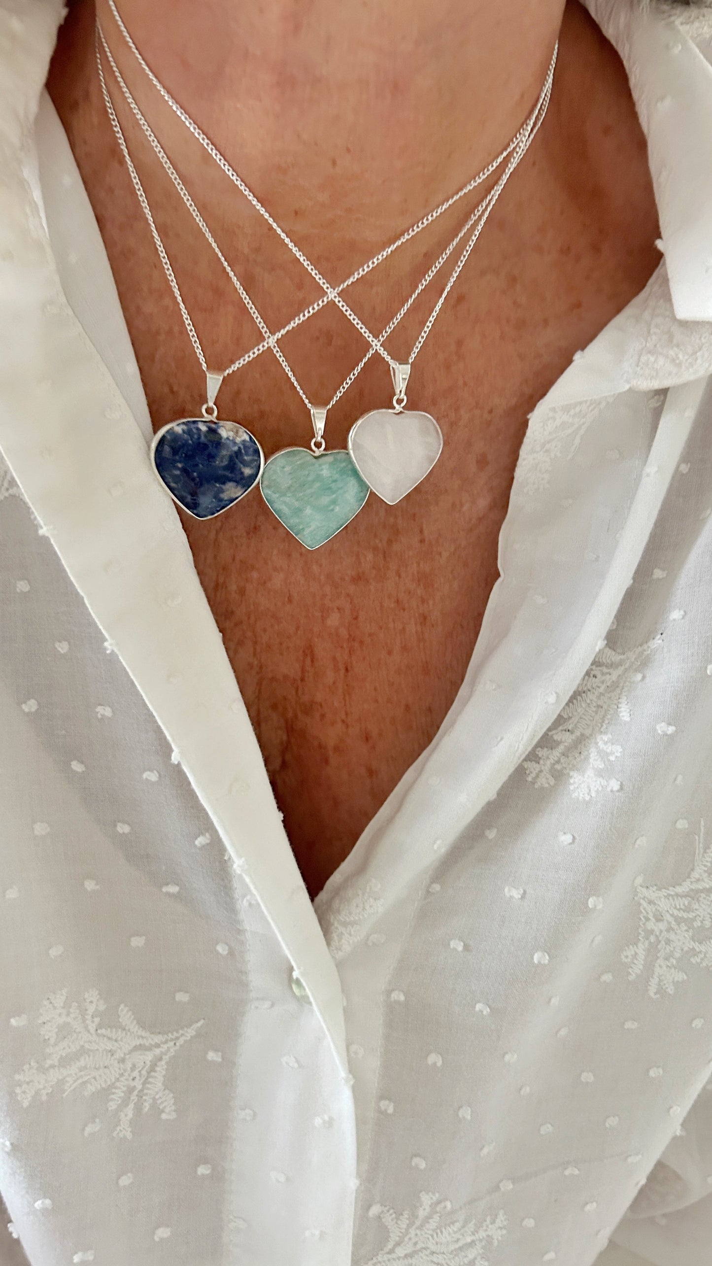 Corazòn CUARZOS con virola