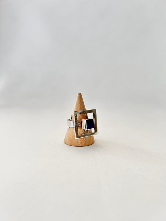 Anillo Doble Cuadrado