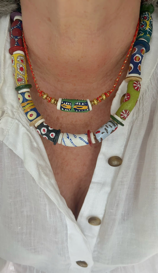 Collar Krobo Colores