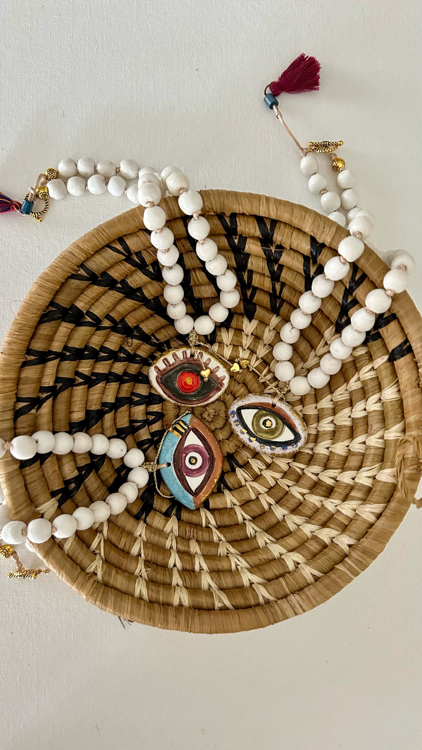 Collar corto Evil Eye