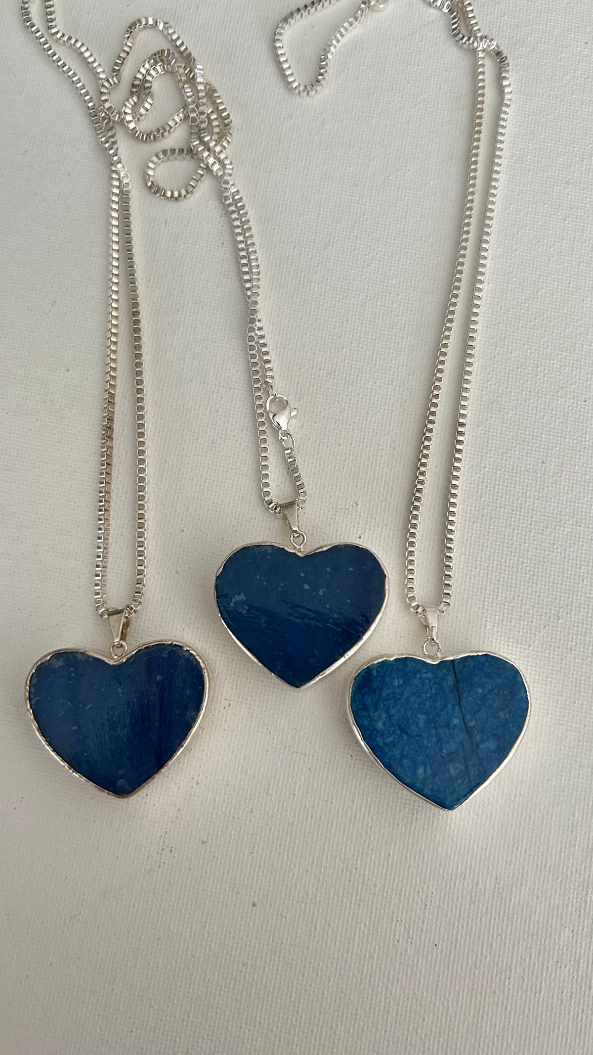Corazones de amazonitas
