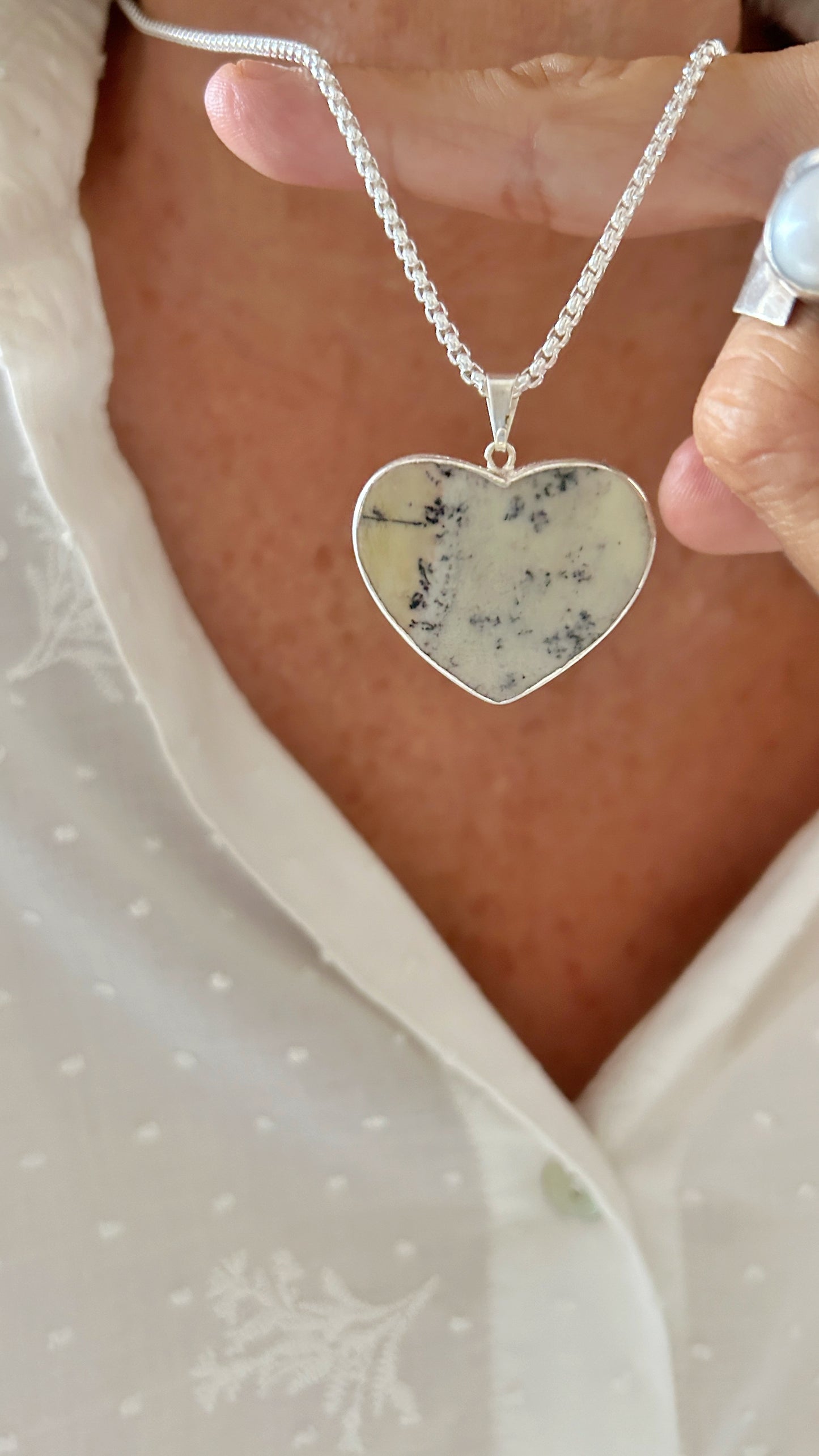 Corazones de amazonitas