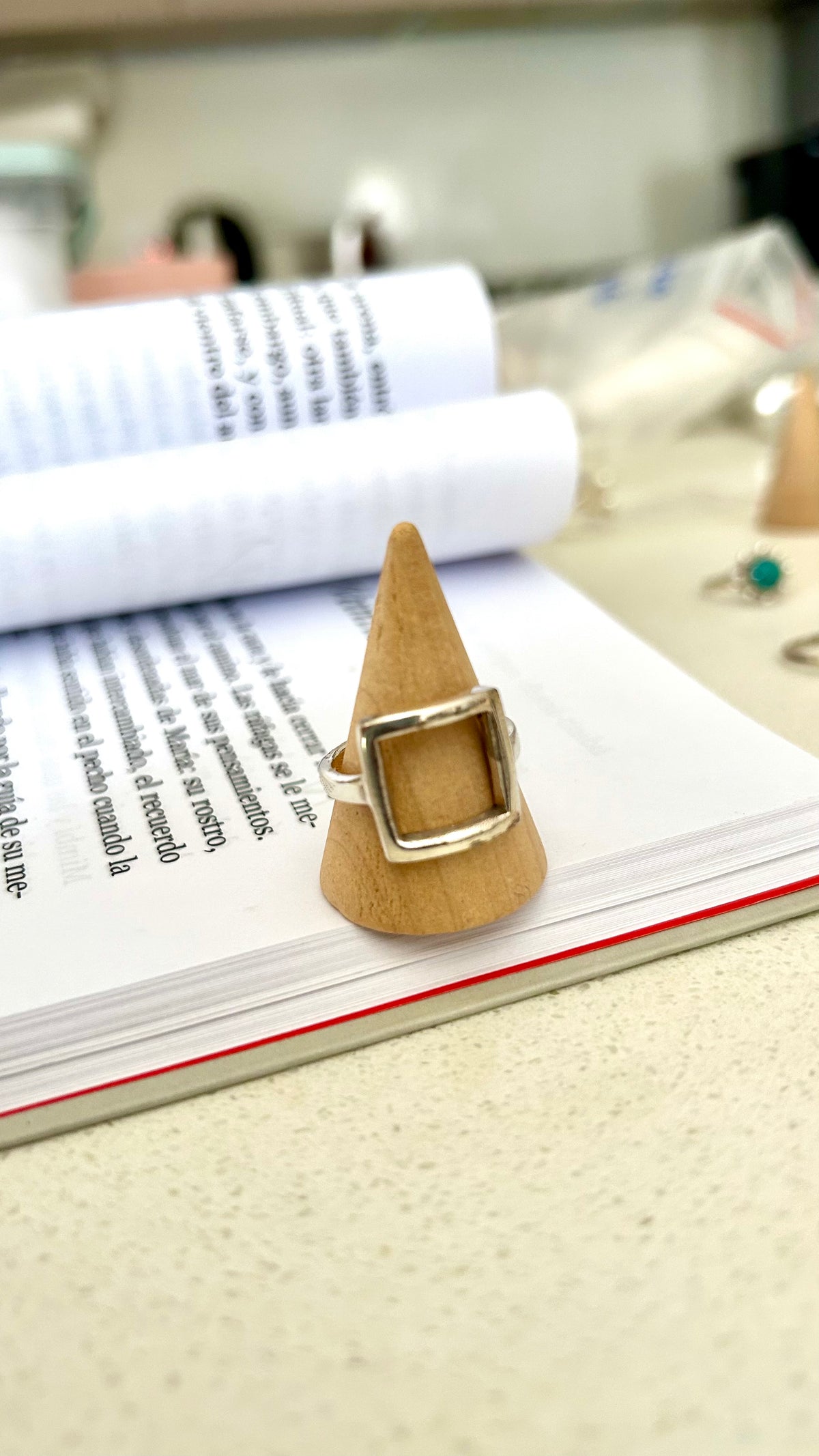 Anillo cuadrado