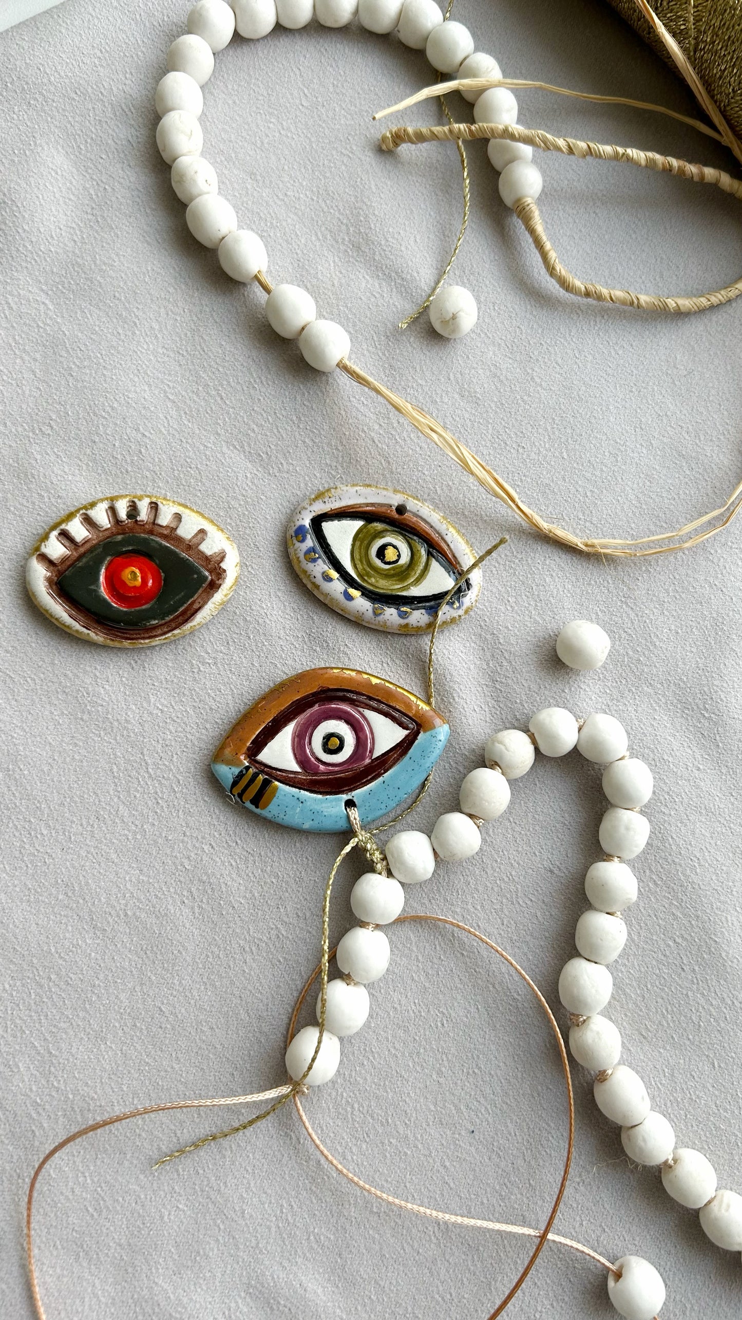 Collar corto Evil Eye