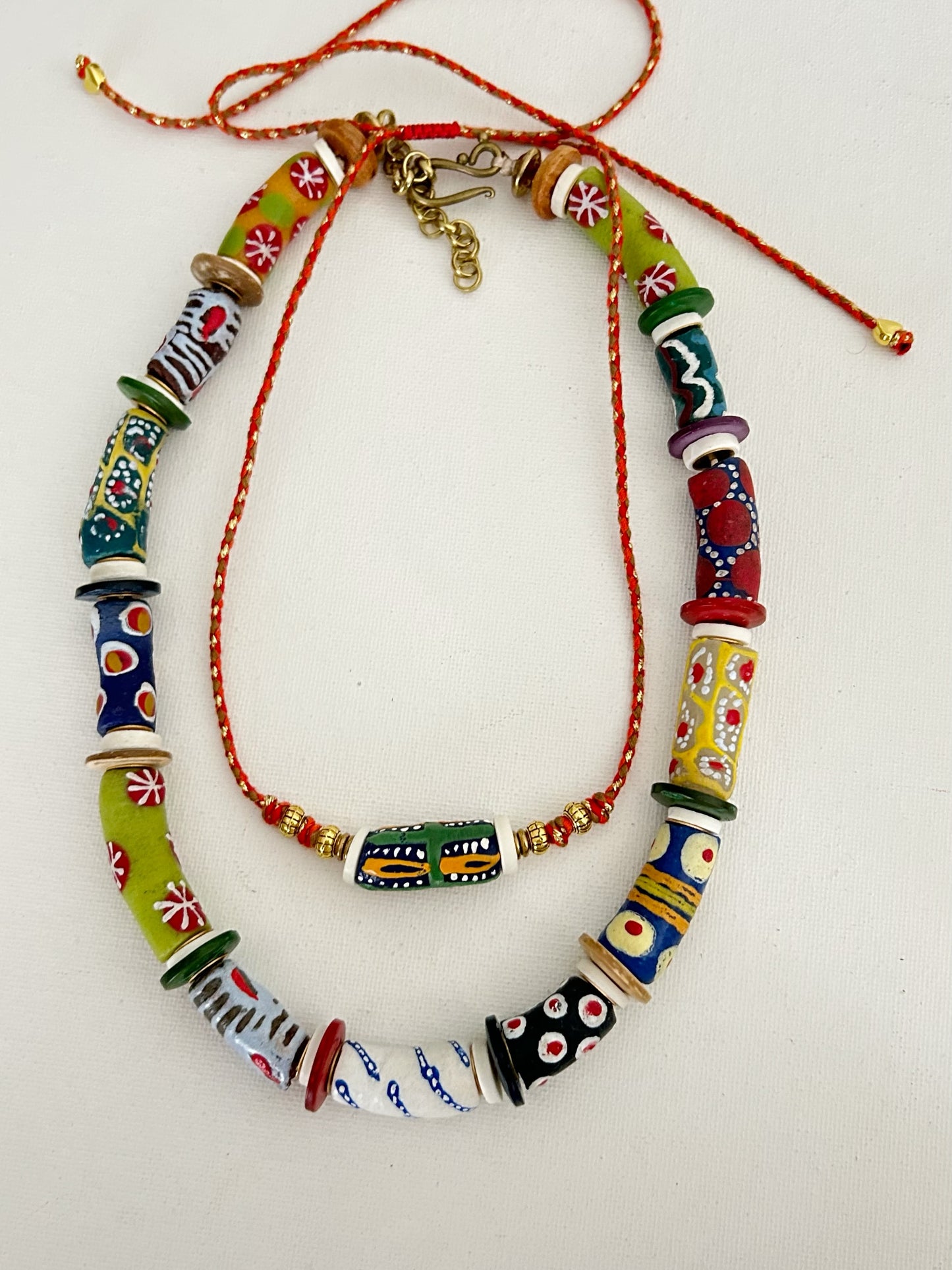 Collar Krobo Colores