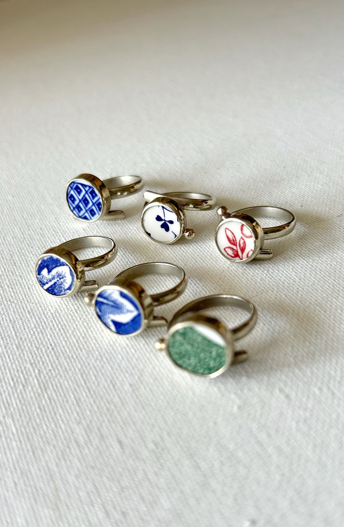 Anillos Inglesa +alpaca