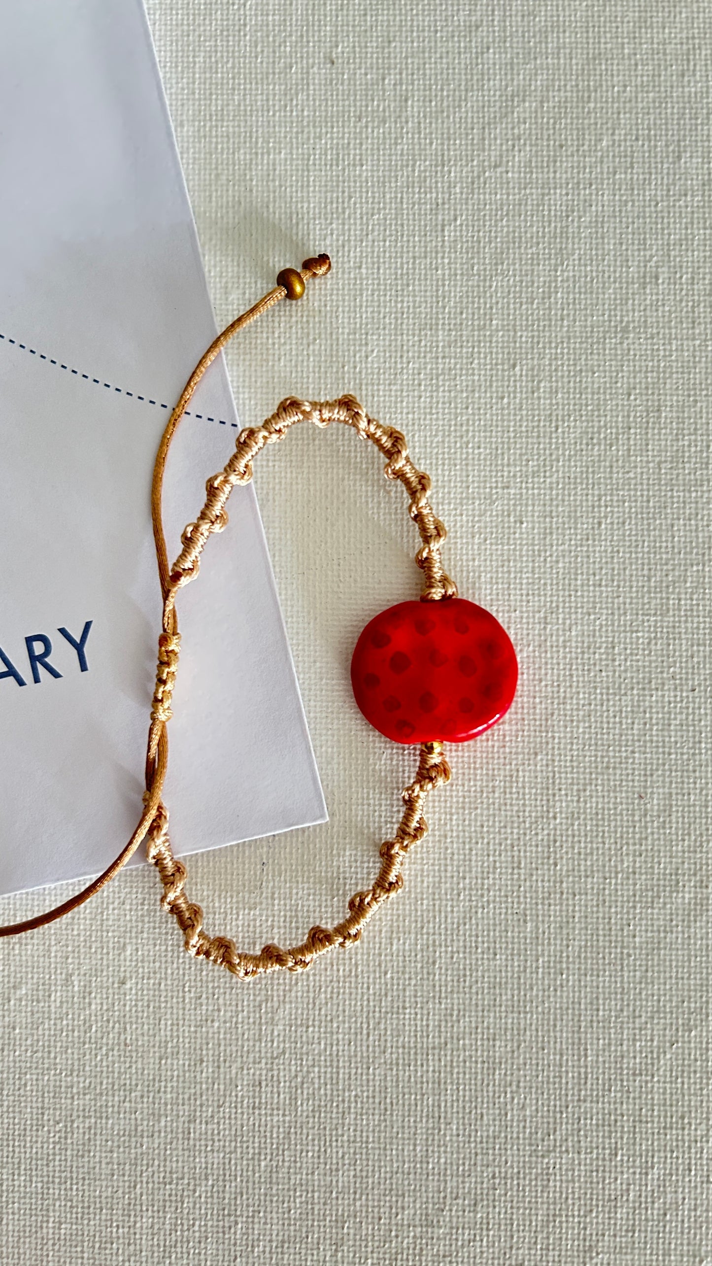 Pulseras cerámicas nudo espiral