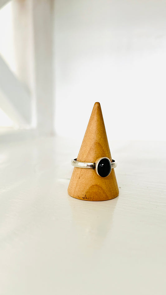 Anillo mini negro
