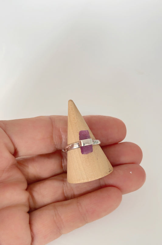 Anillo rubi raw