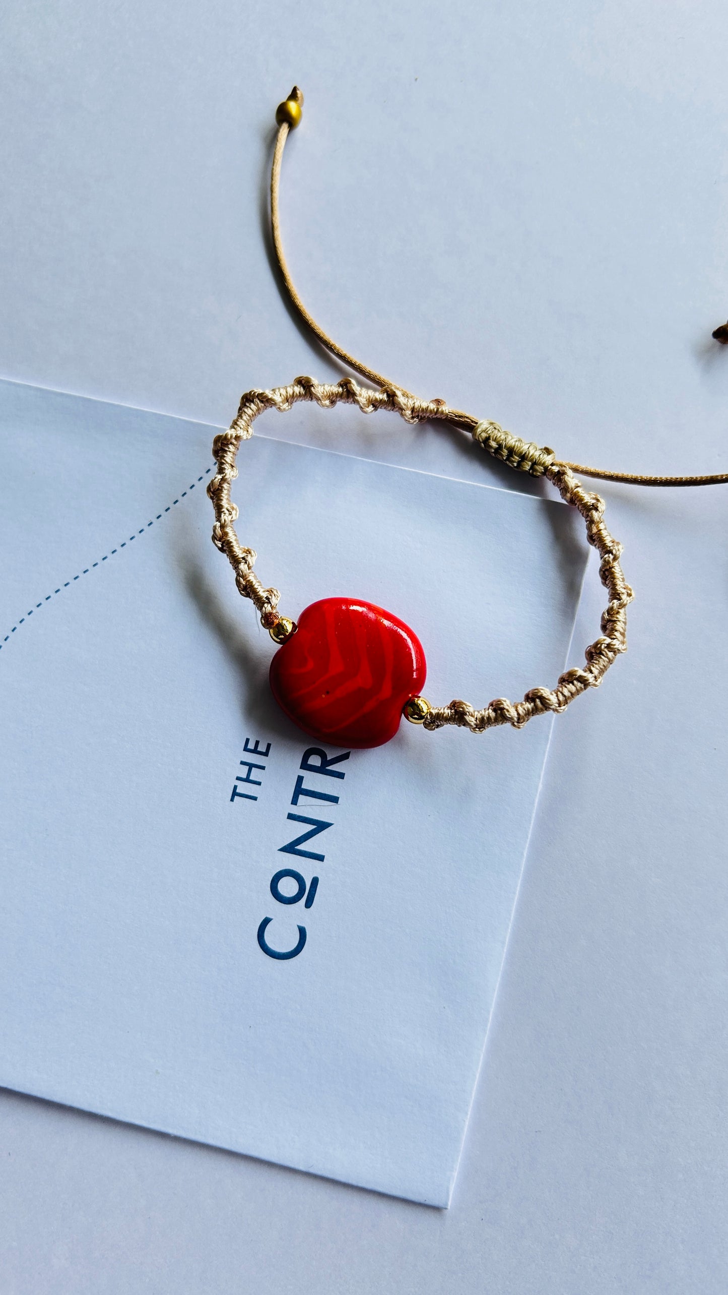 Pulseras cerámicas nudo espiral