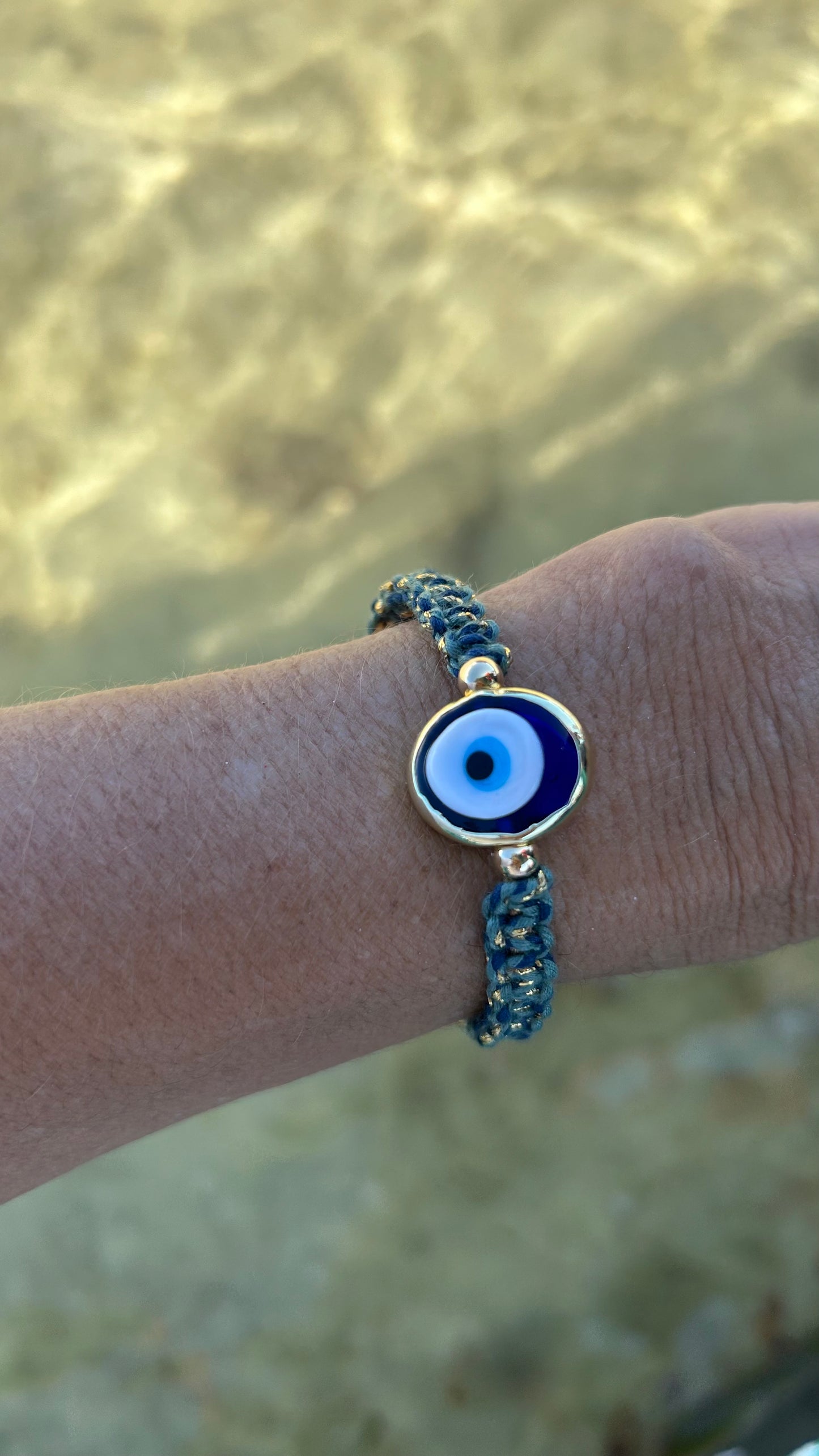 Pulseras evil eye anchas