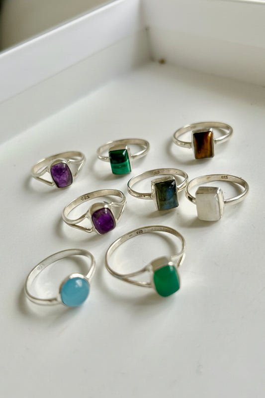 Anillos Mini con piedras