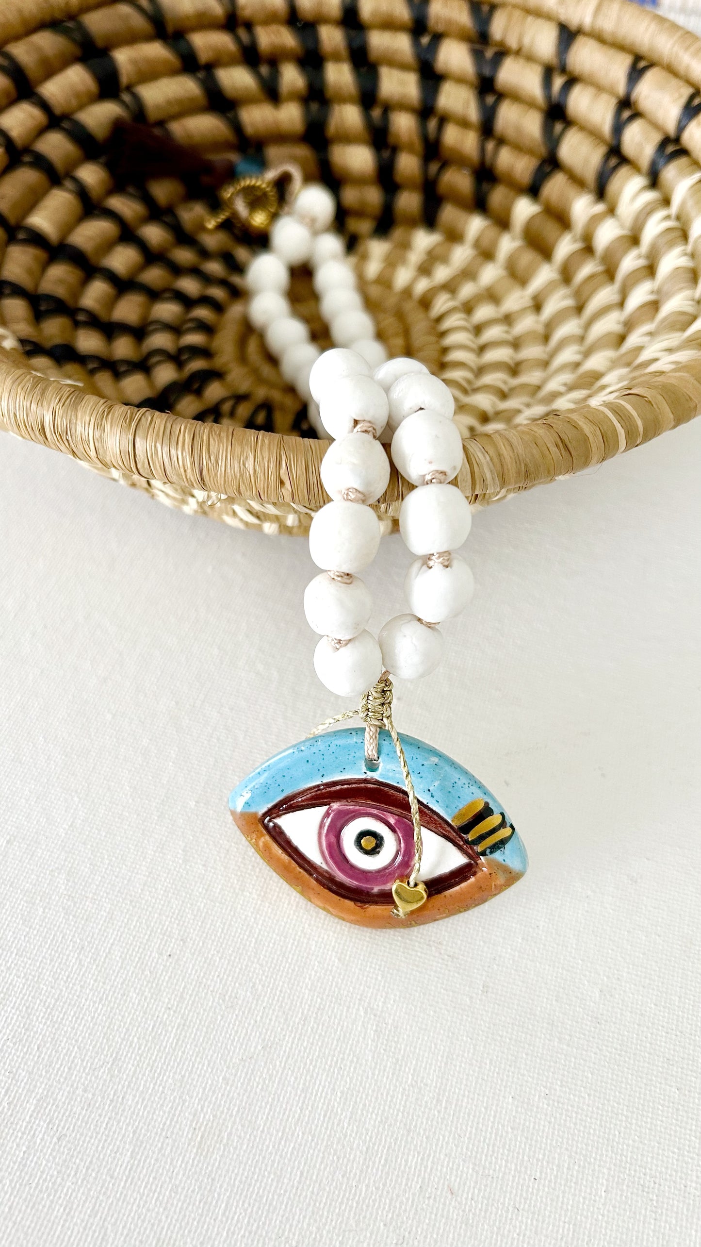 Collar corto Evil Eye