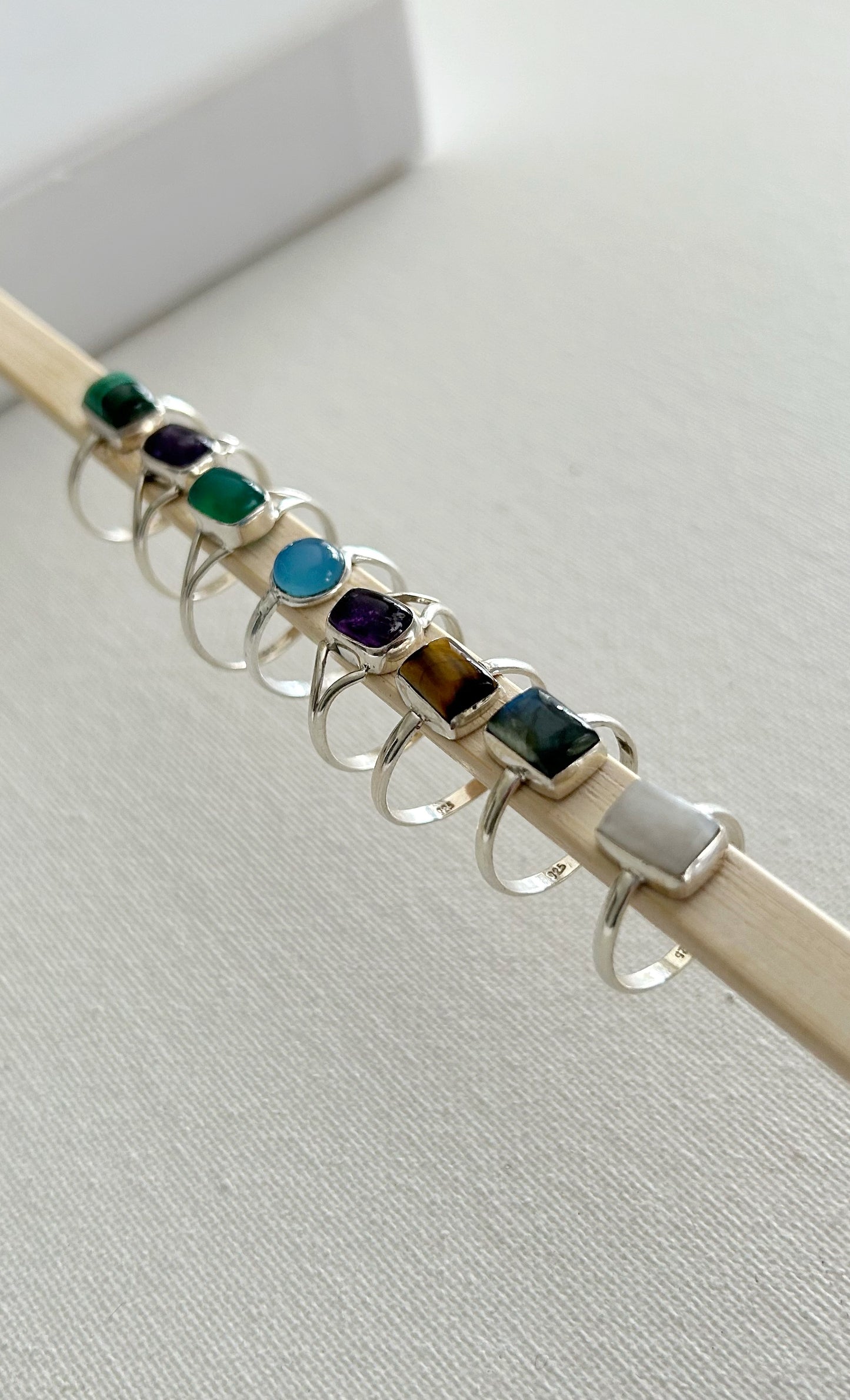 Anillos Mini con piedras