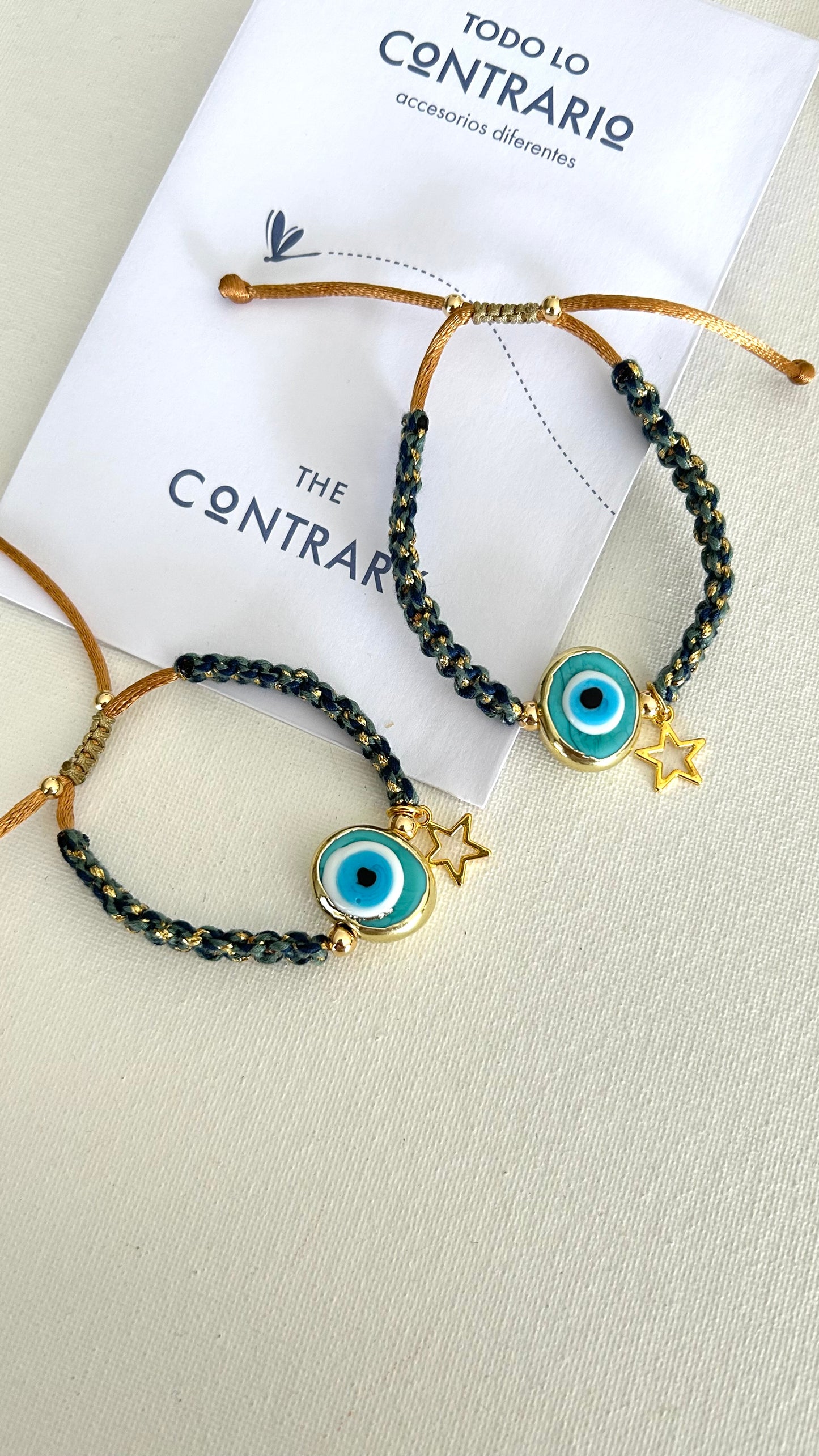 Pulseras evil eye anchas