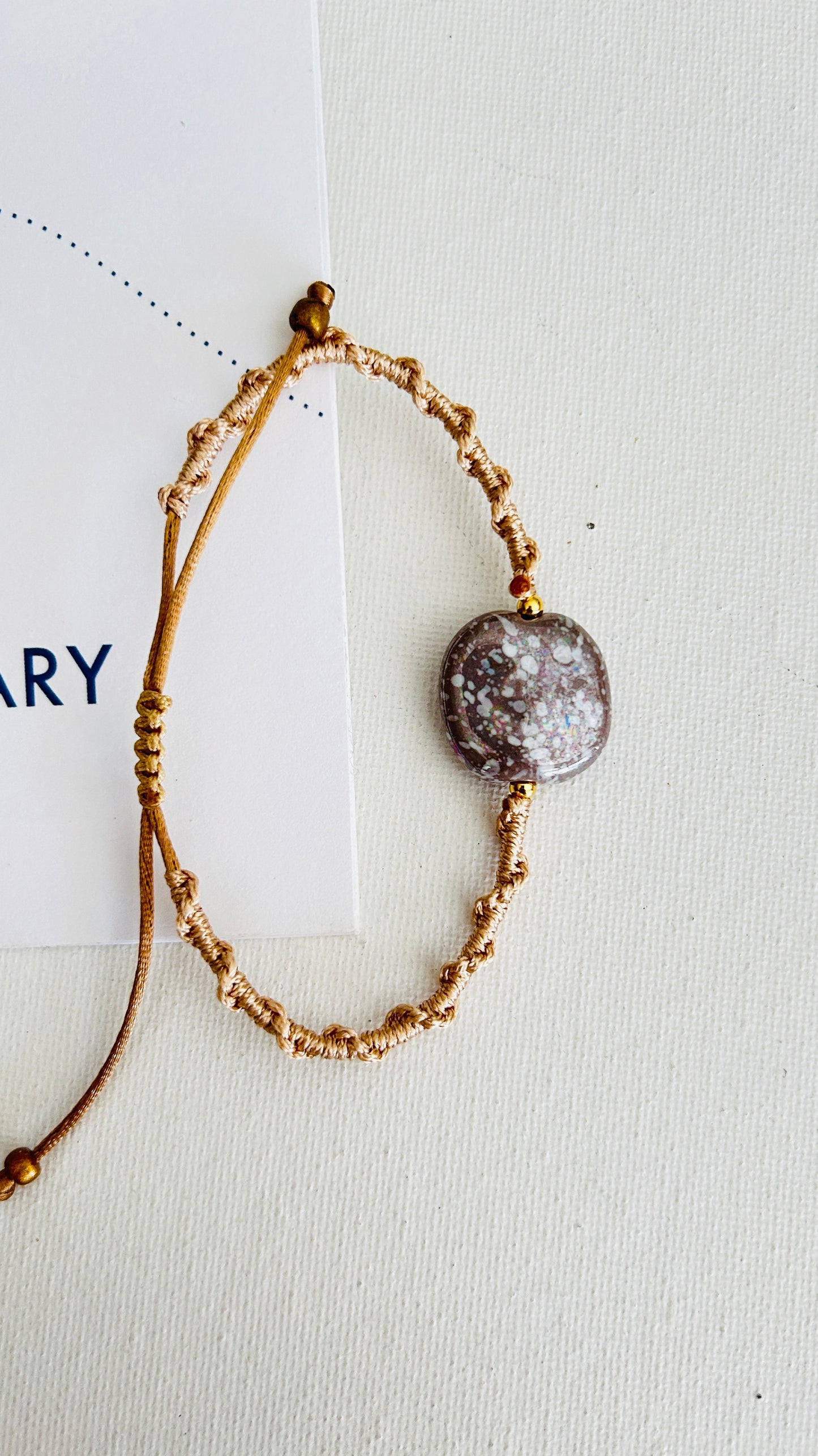 Pulseras cerámicas nudo espiral