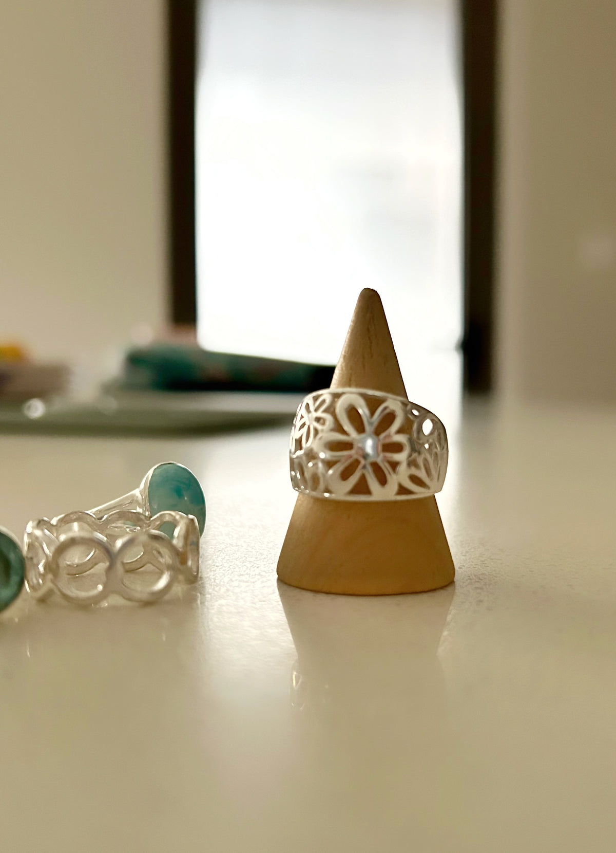 Anillo Flor Calada