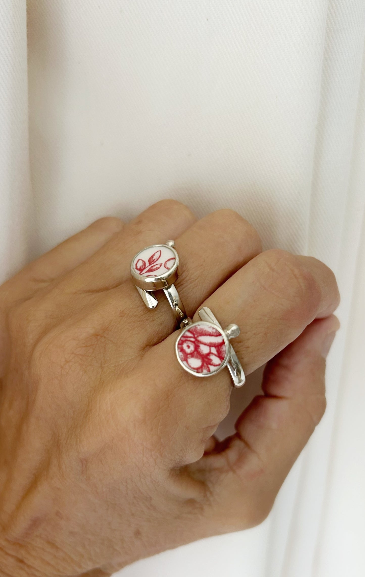 Anillos Inglesa +alpaca