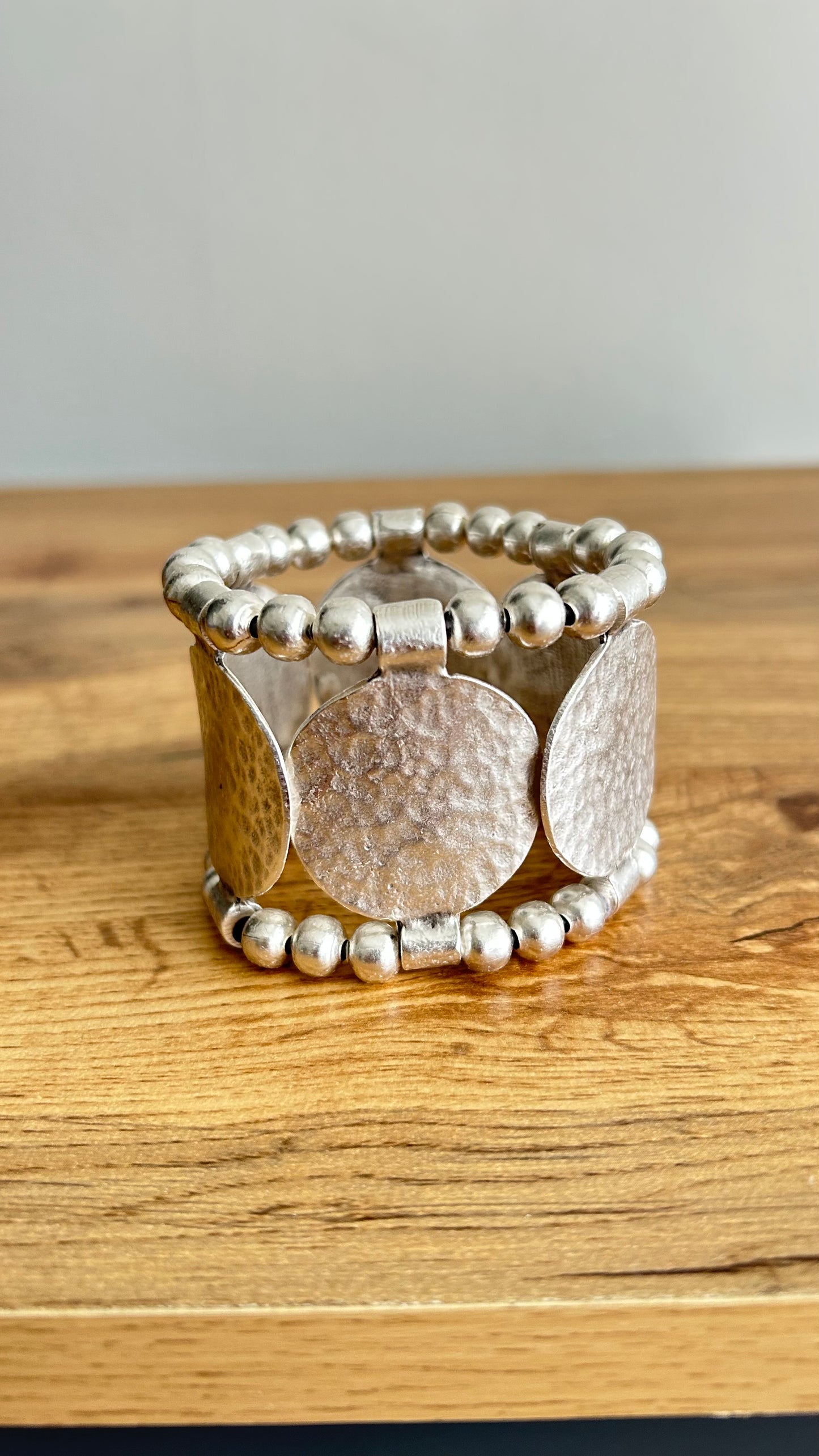 Brazaletes Zamak Plateados (Maxi)