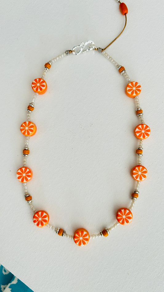 Collar Naranjo