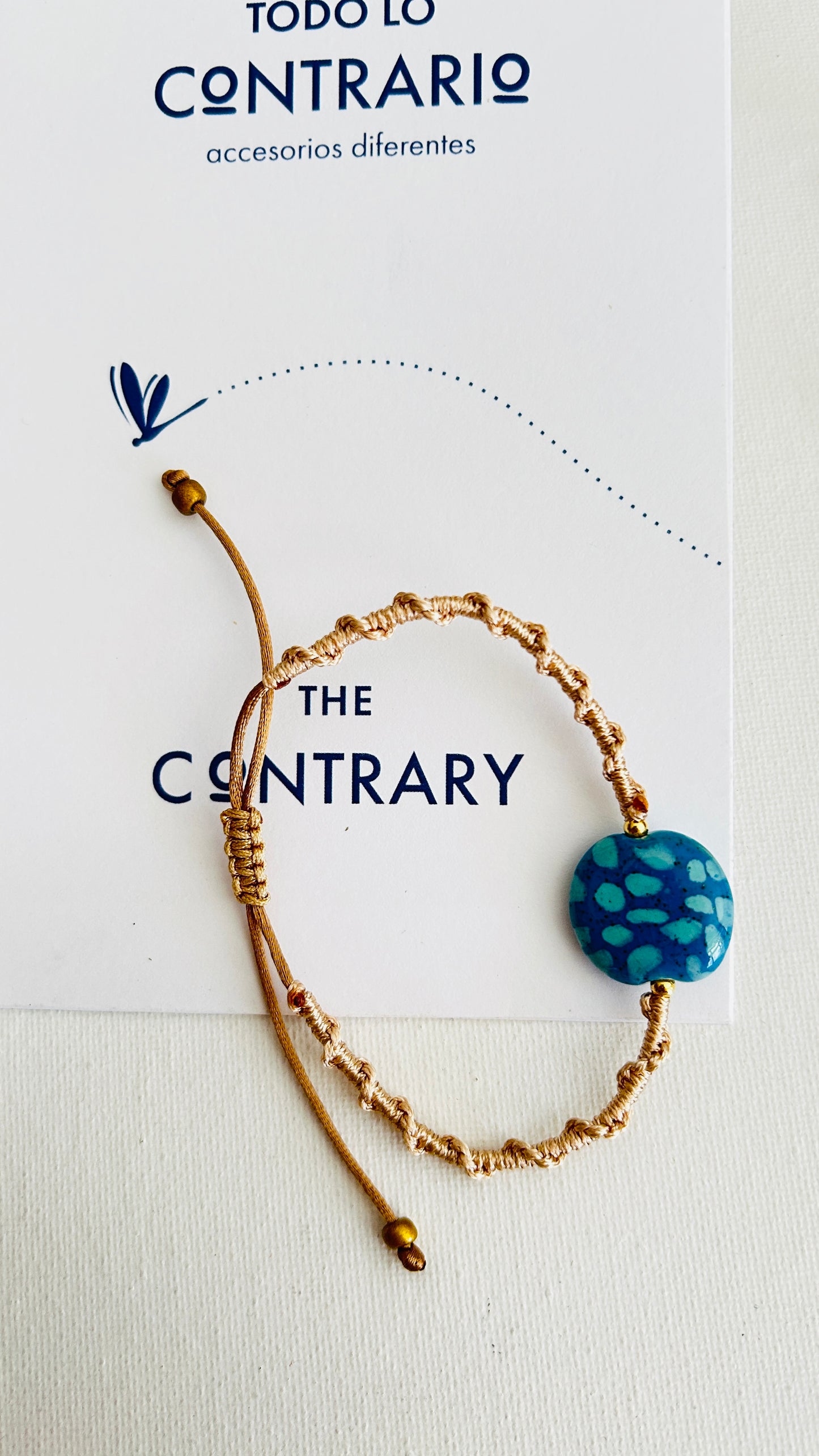 Pulseras cerámicas nudo espiral