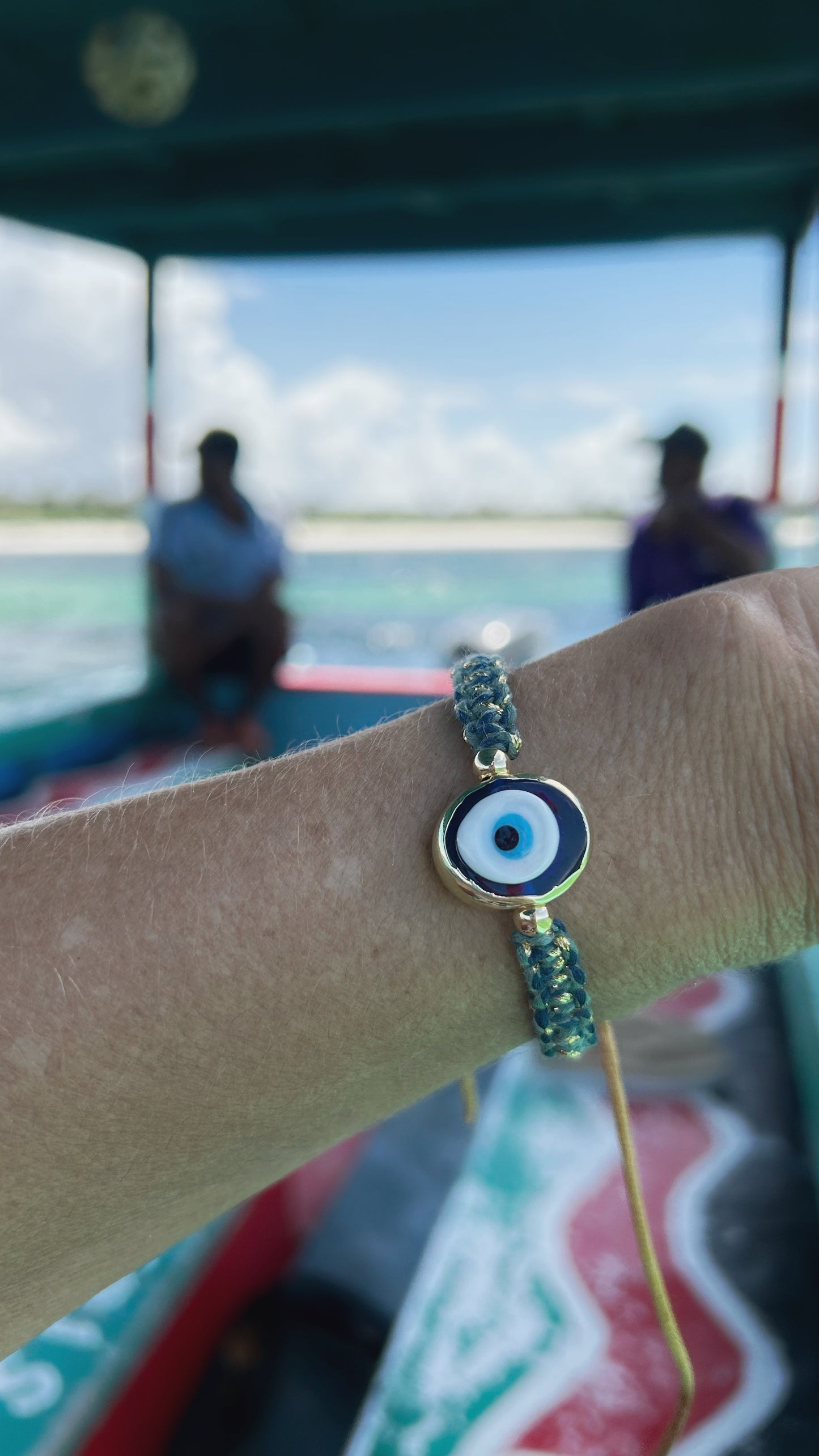 Pulseras evil eye anchas