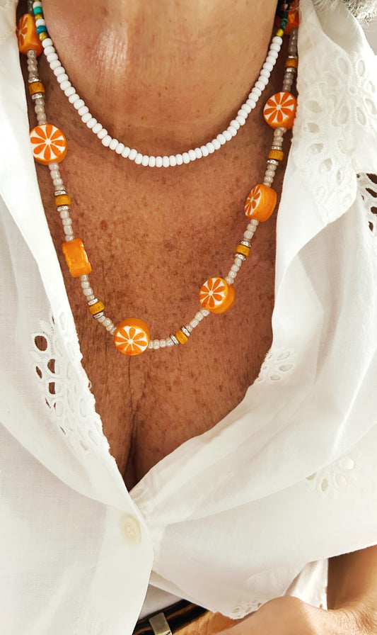 Collar Naranjo