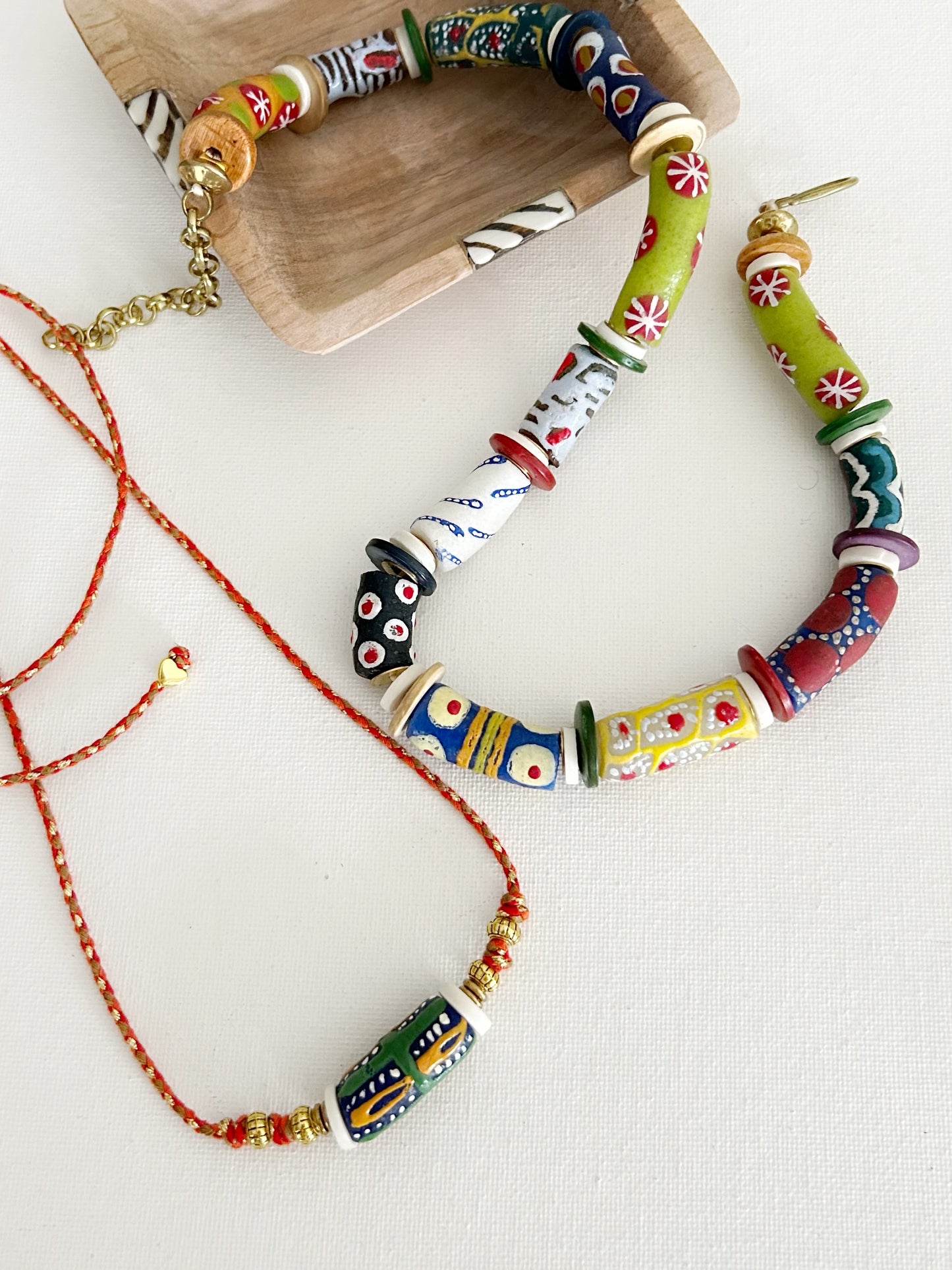 Collar Krobo Colores