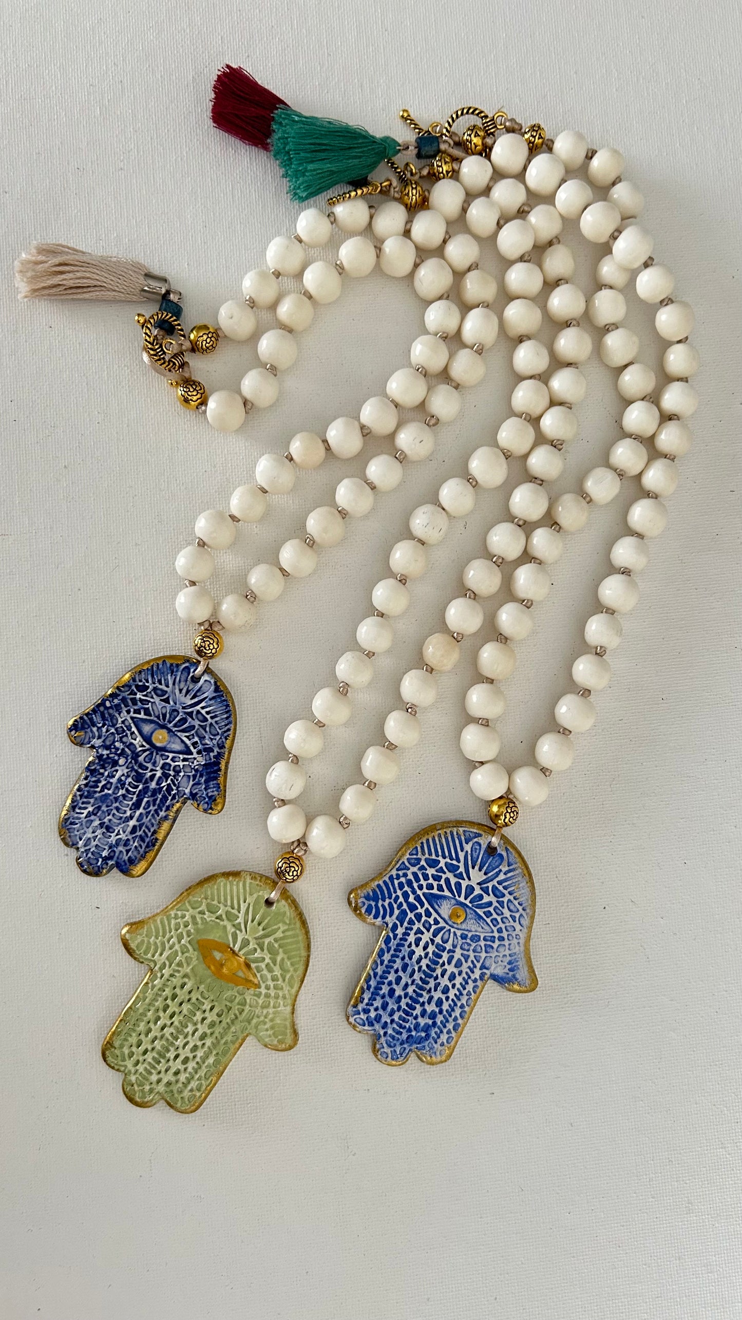 Collar corto Mano de Hamsa