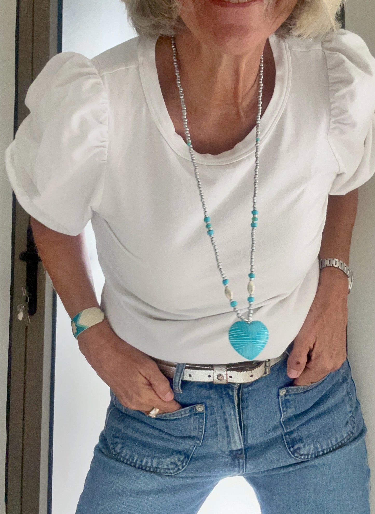 Soapstone necklaces
