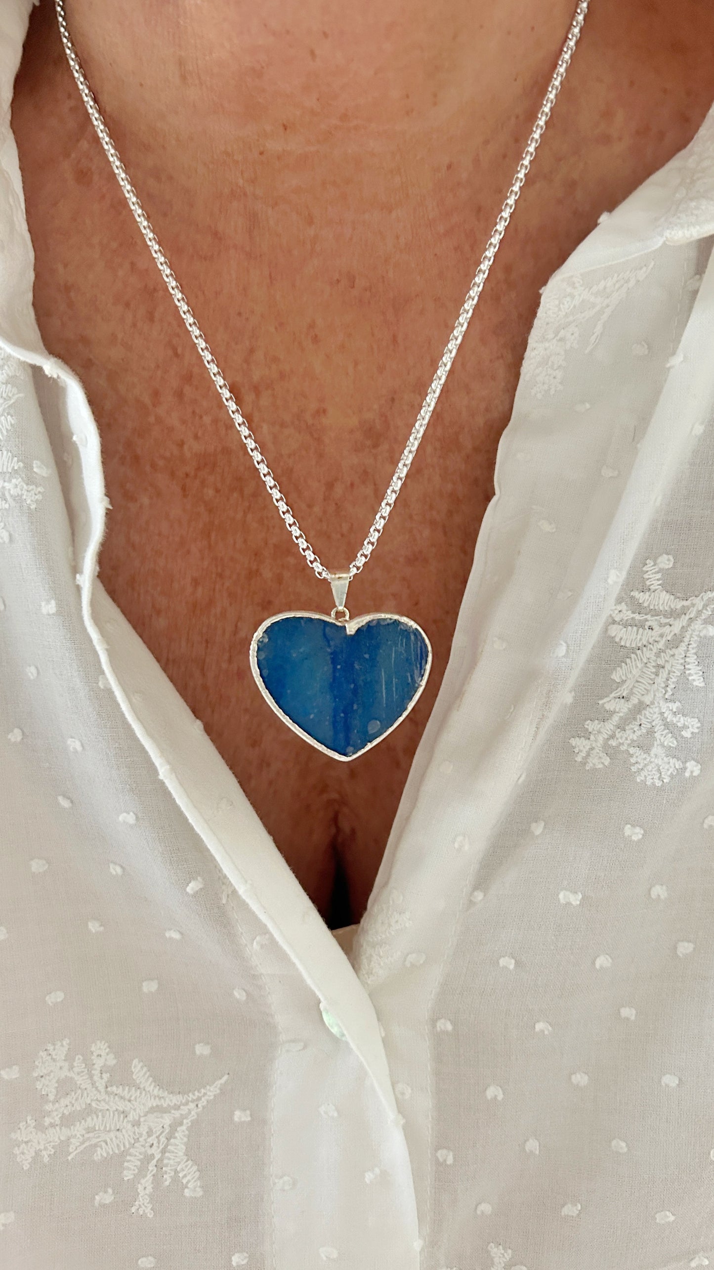 Corazones de amazonitas
