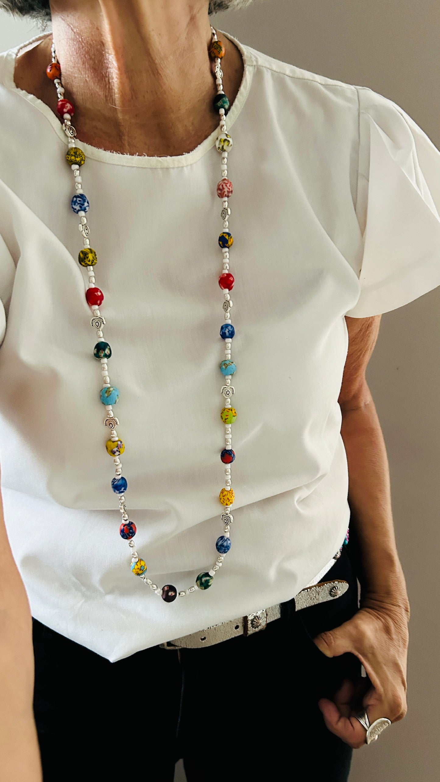 Collar largo Colorful