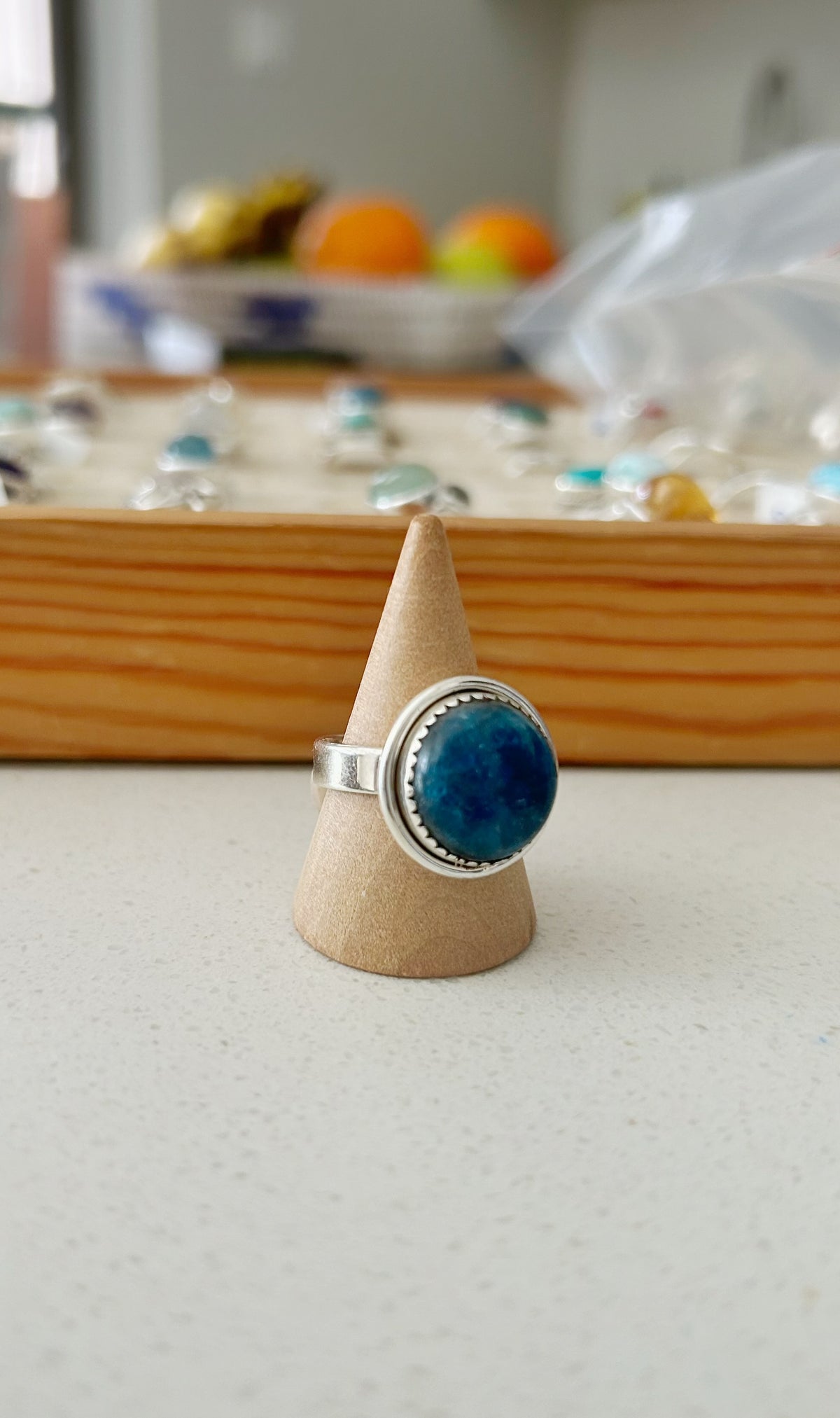 Anillo Redondo Maxi Apatite