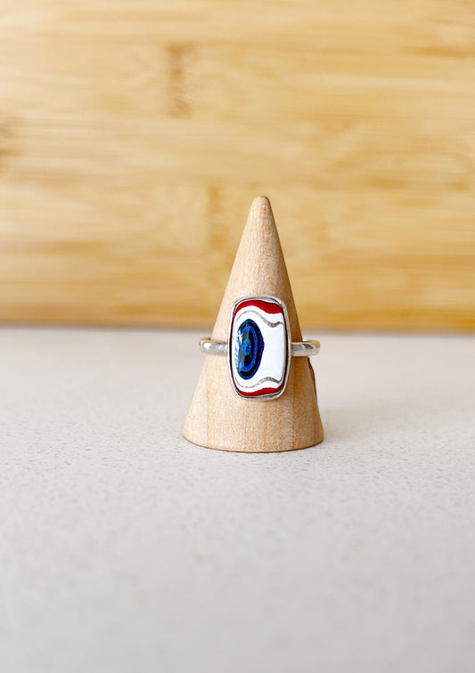 Anillo fordita rectangular