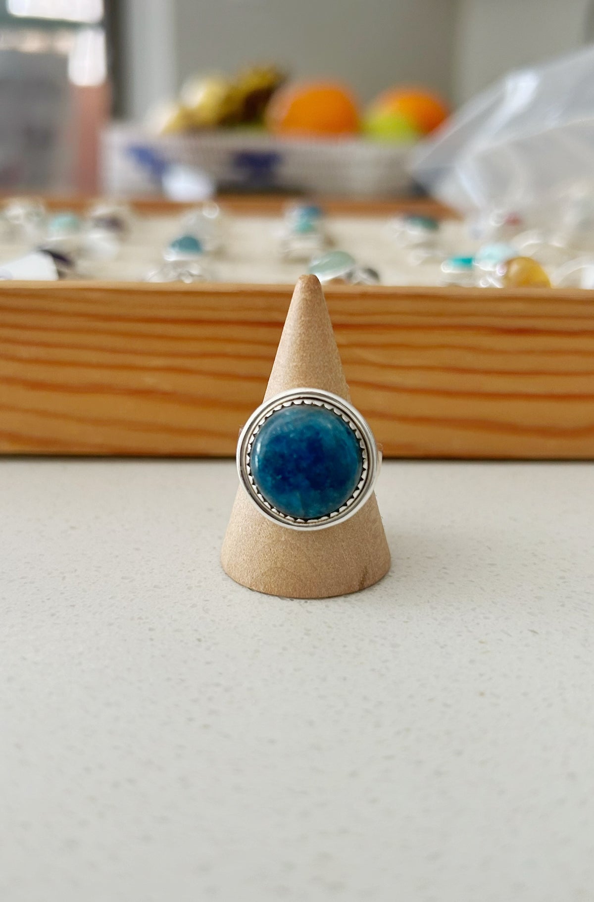 Anillo Redondo Maxi Apatite