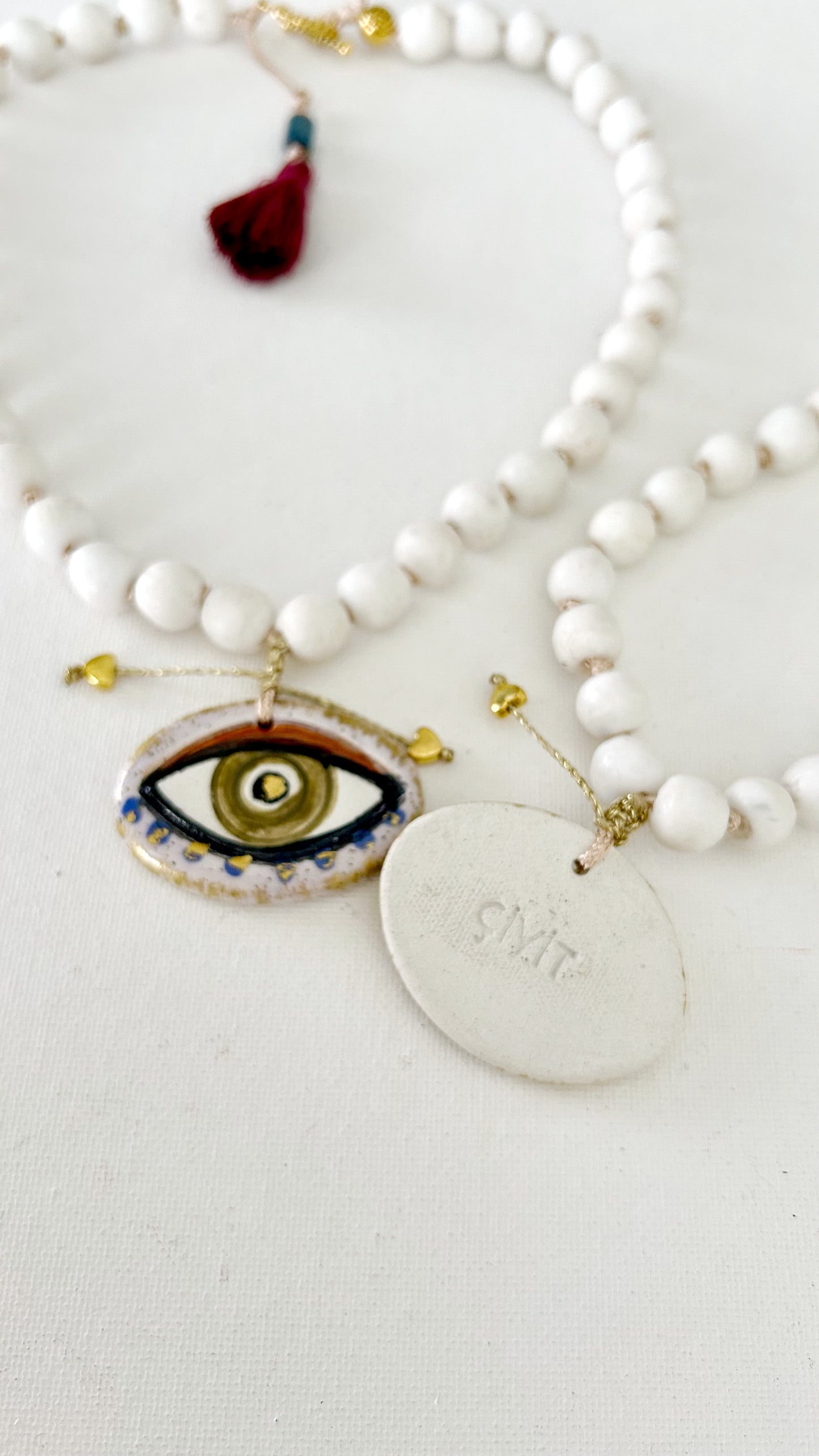 Collar corto Evil Eye