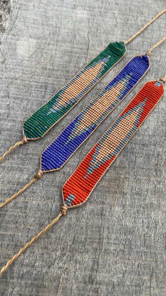 Pulseras Miyuki Bronze