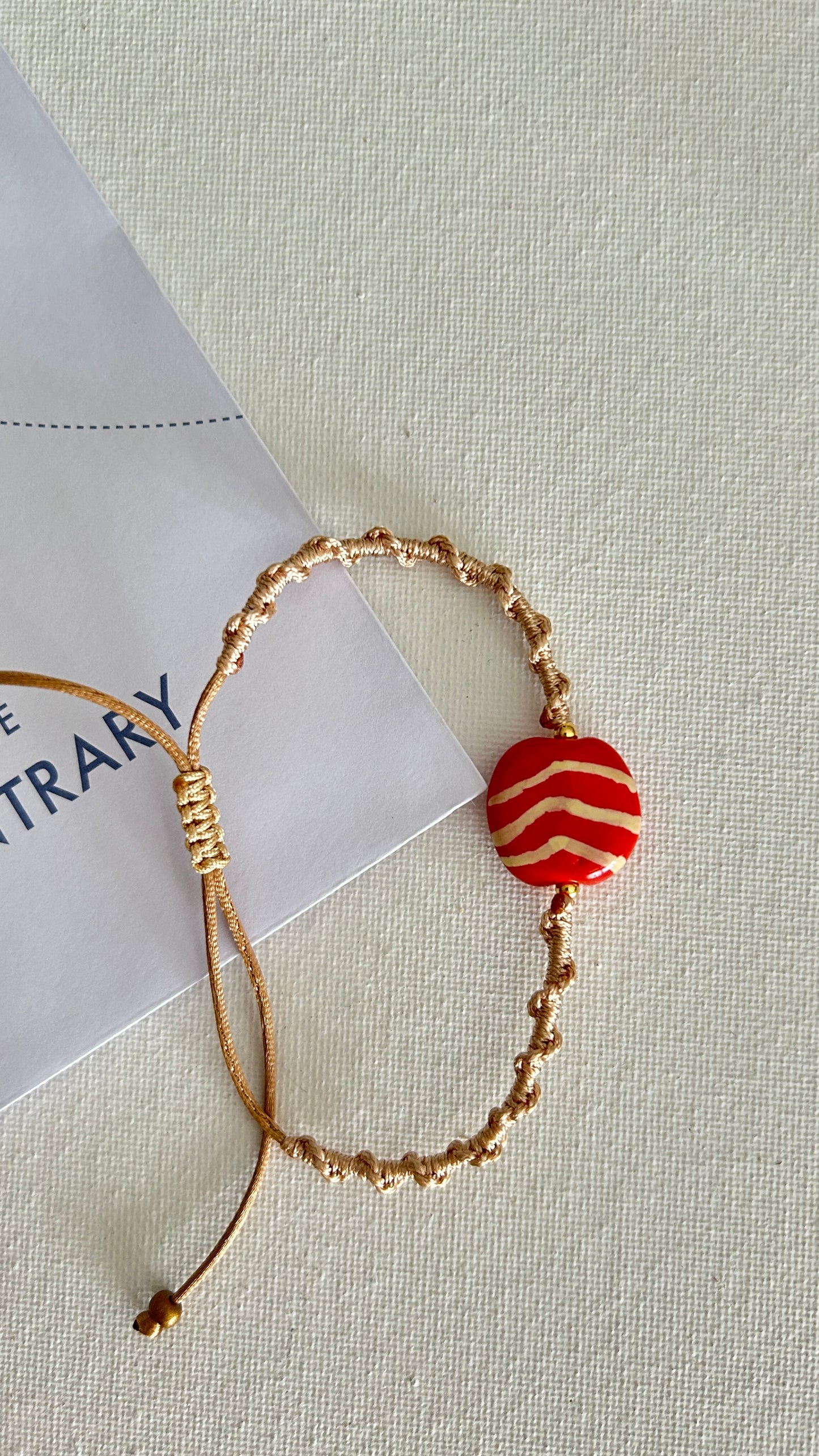 Pulseras cerámicas nudo espiral