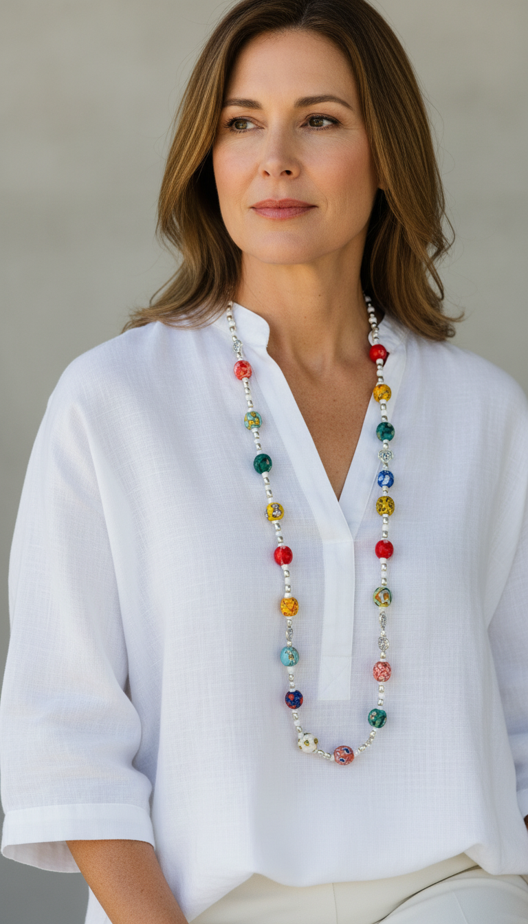 Collar largo Colorful